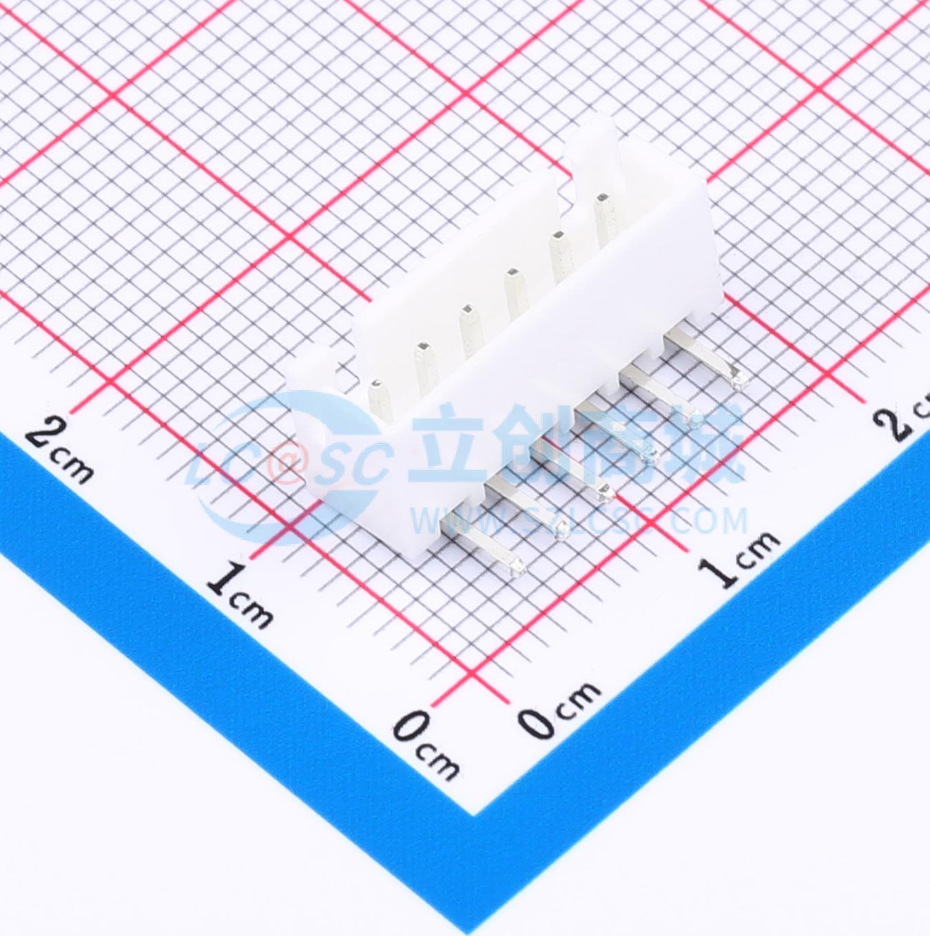 WAFER-XH2.54-6PWZ实物图