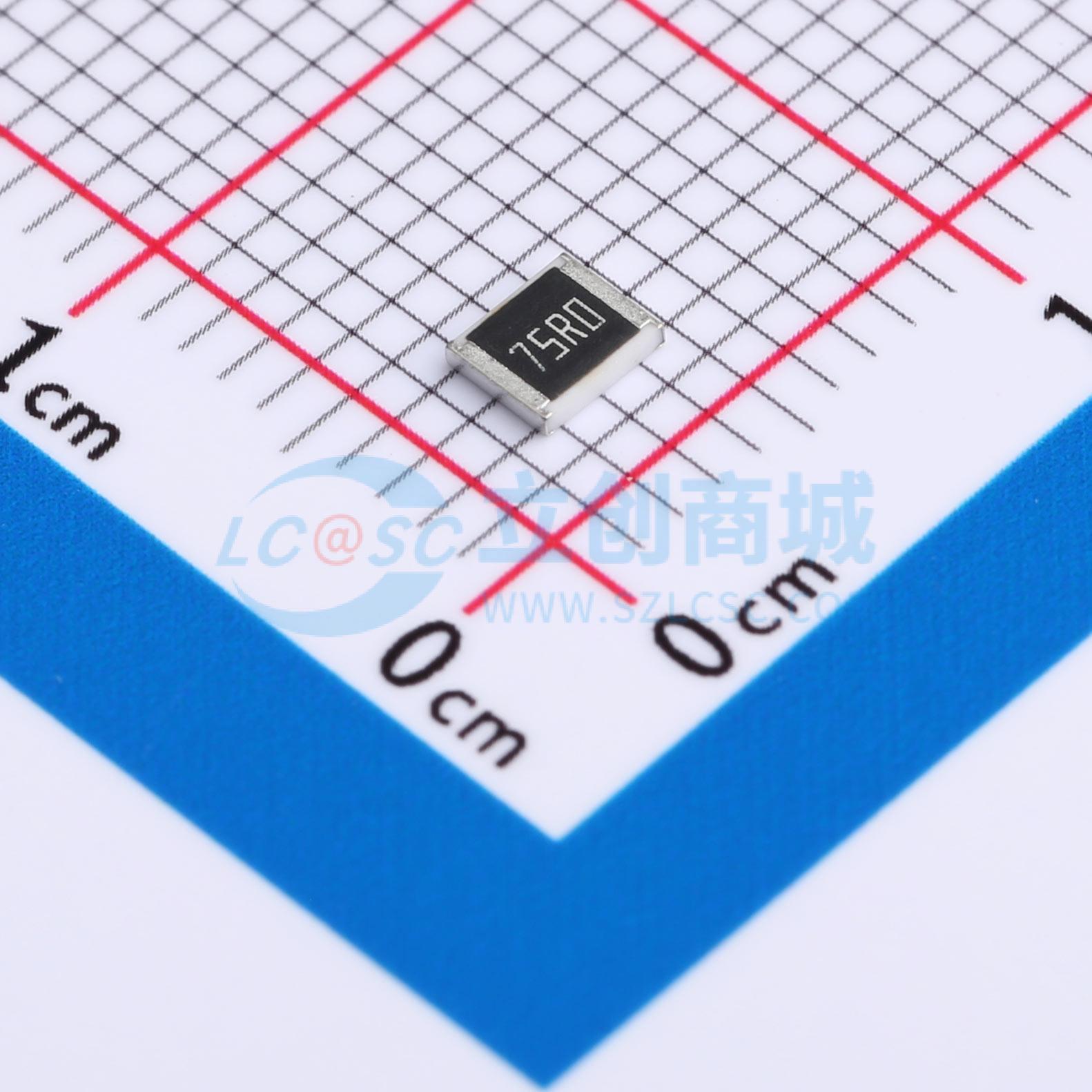 FRC1210F75R0TS实物图