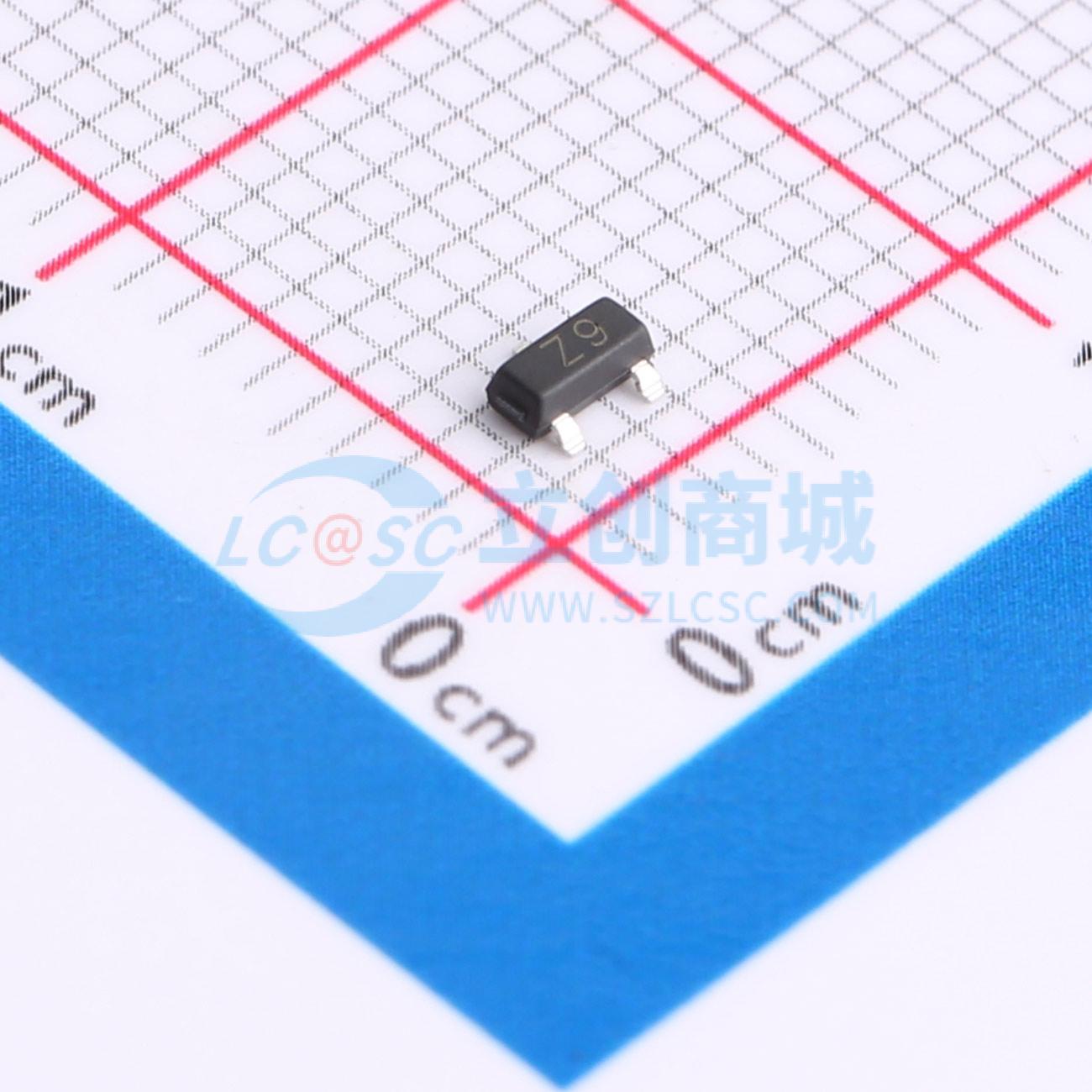 点击查看大图 BZX84C10实物图