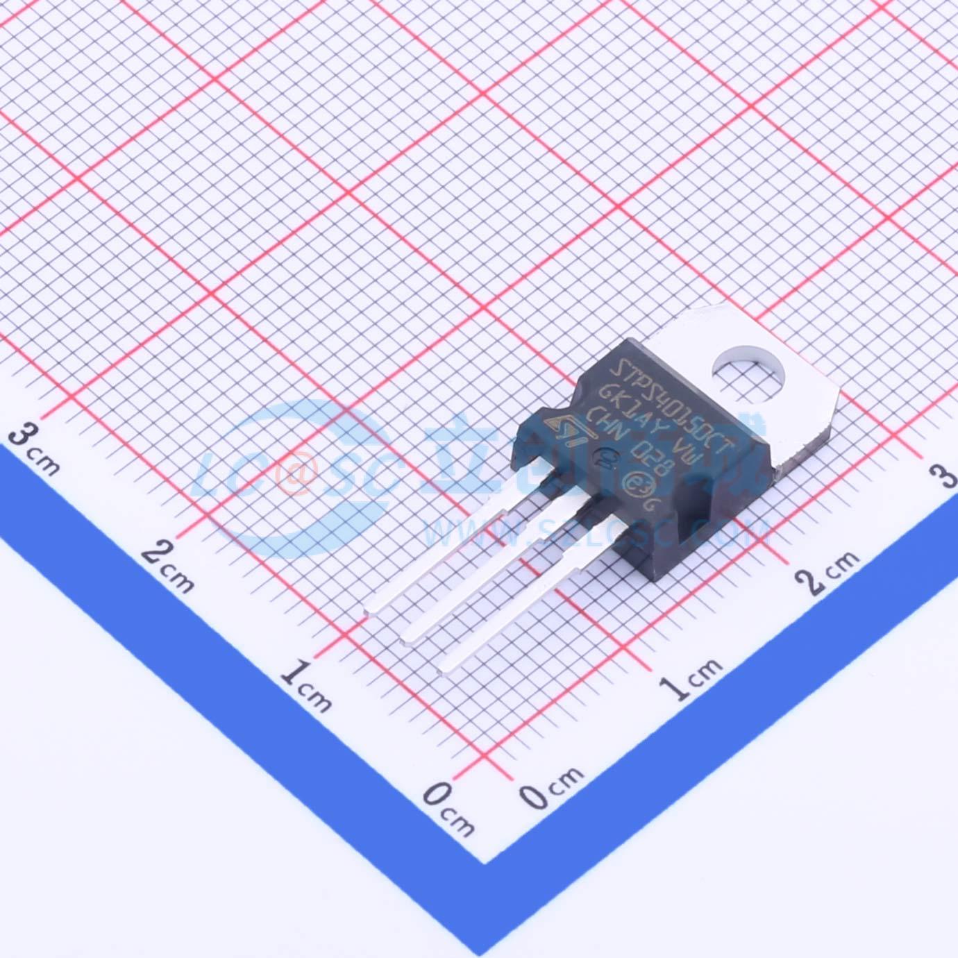 点击查看大图 STPS40150CT实物图