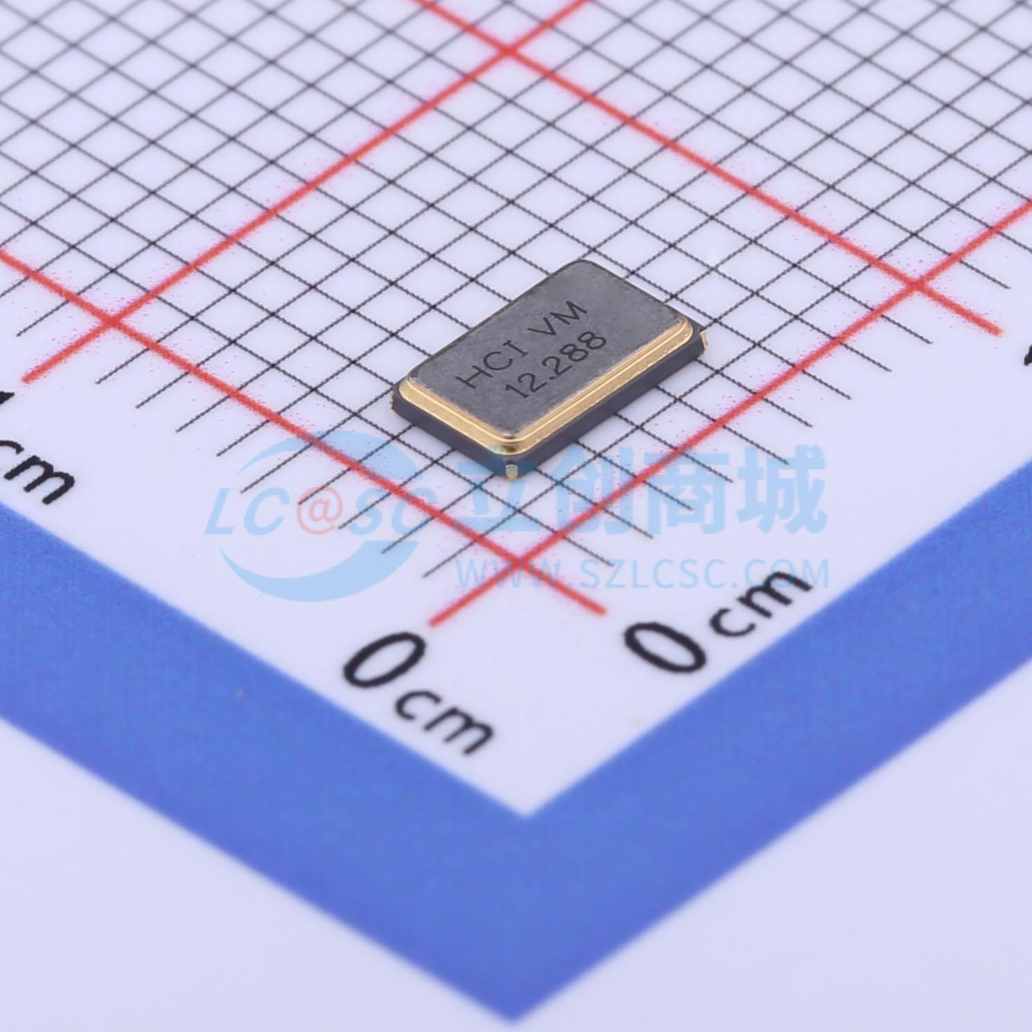 点击查看大图 XC53M4-12.288-F18LJDT实物图