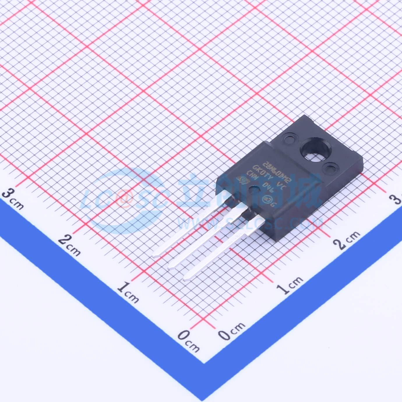 STF28N60DM2实物图