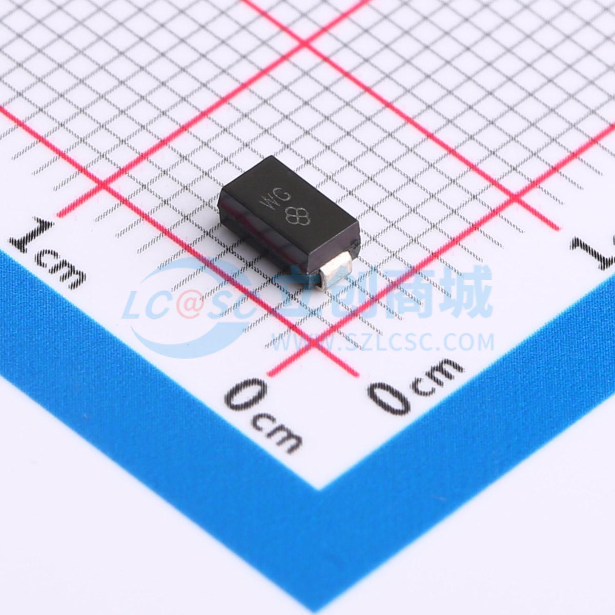 点击查看大图 SMAJ6.0CA实物图