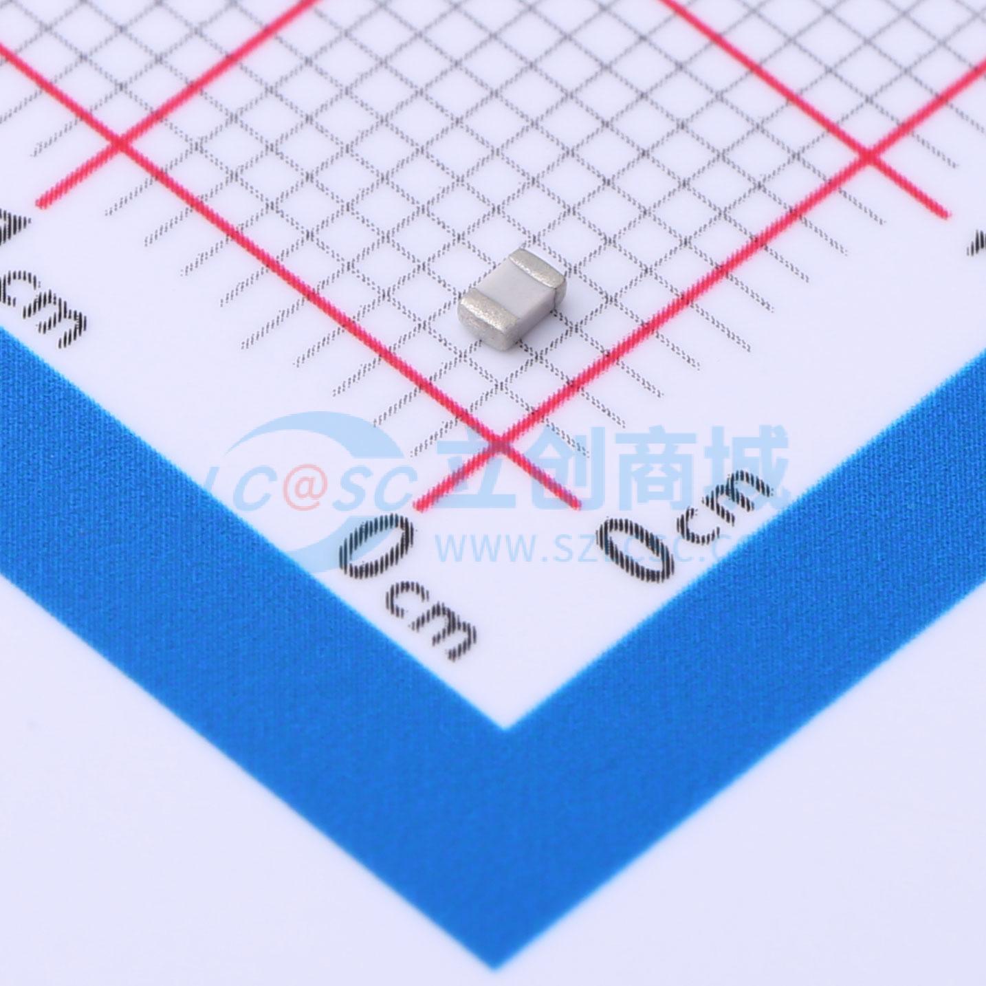 C0805C102J5GACAUTO实物图