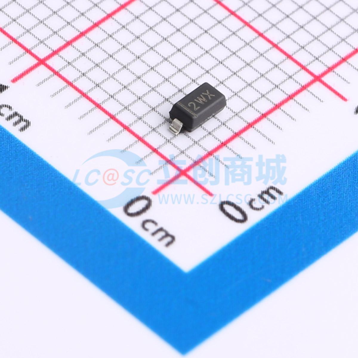 点击查看大图 BZT52B2V4实物图