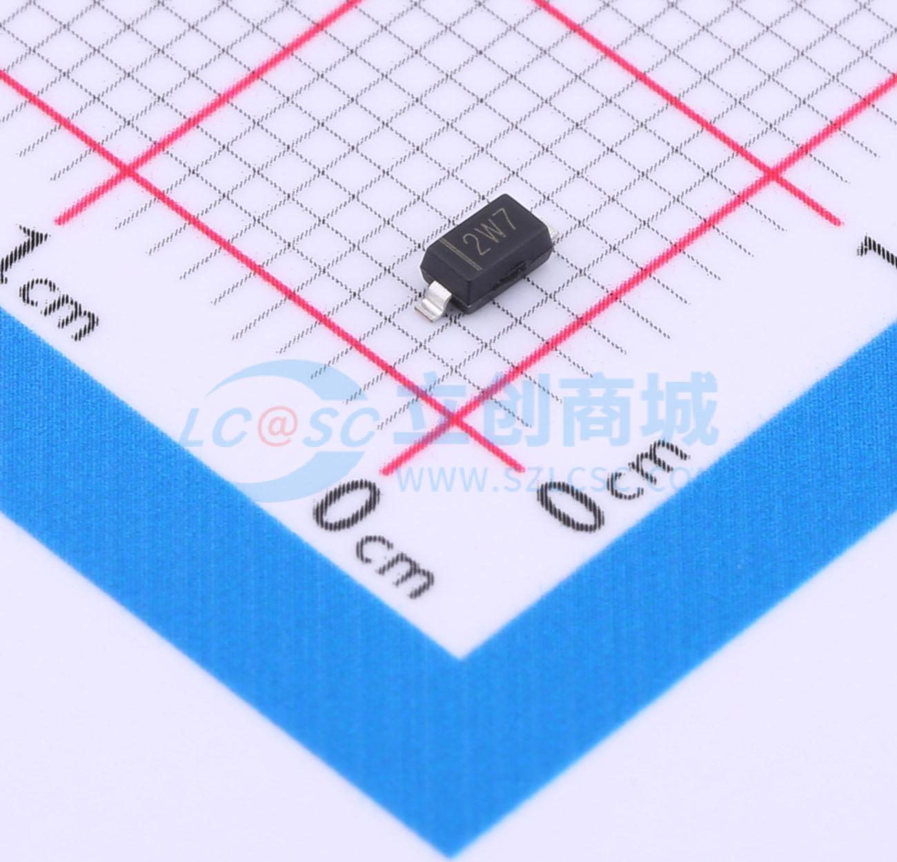 点击查看大图 BZT52B4V7实物图