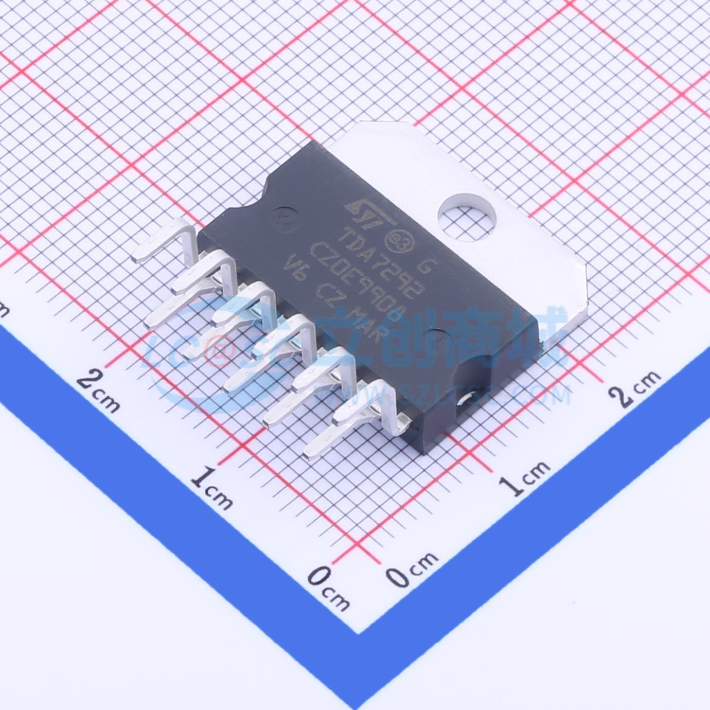 点击查看大图 TDA7292实物图