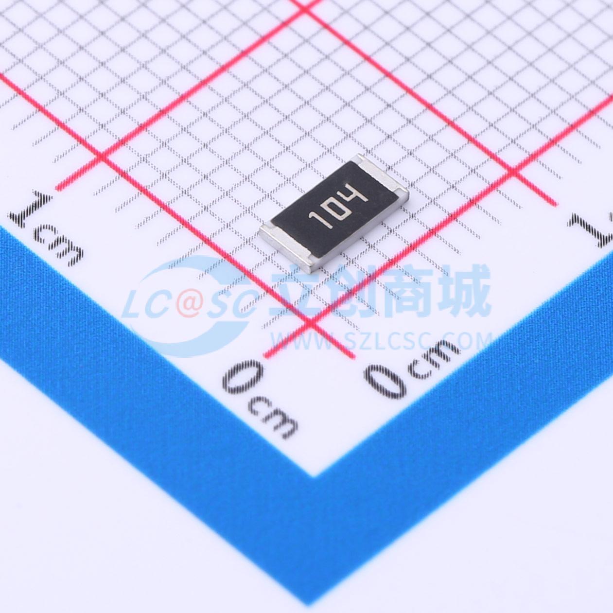 点击查看大图 SCR2010J100K实物图