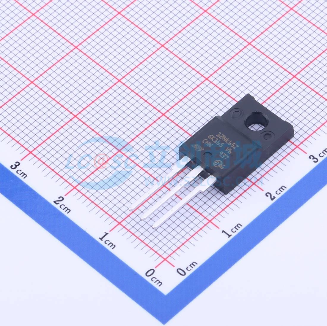 点击查看大图 STF12NK65Z实物图