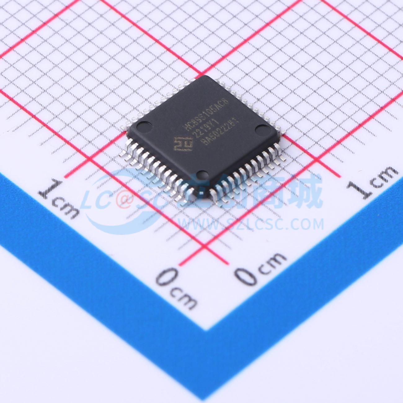 点击查看大图 HC89S105AC8T7M实物图