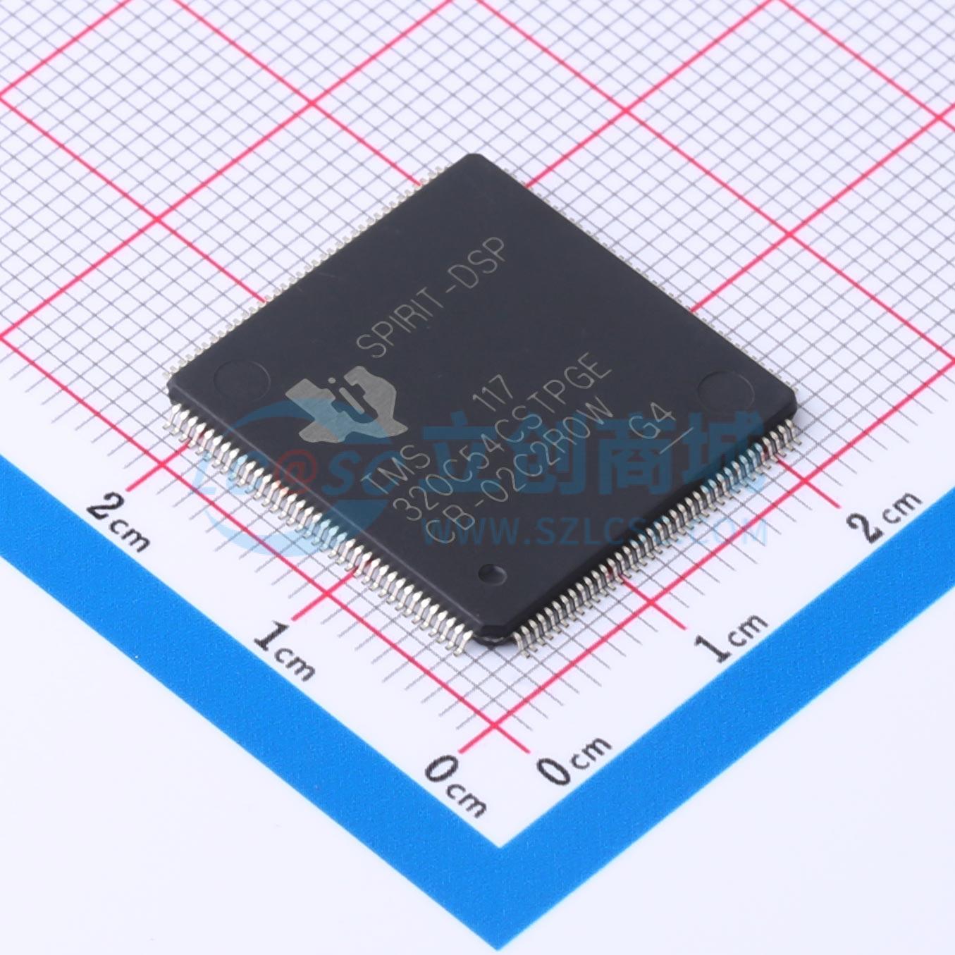 点击查看大图 TMS320C54CSTPGE实物图