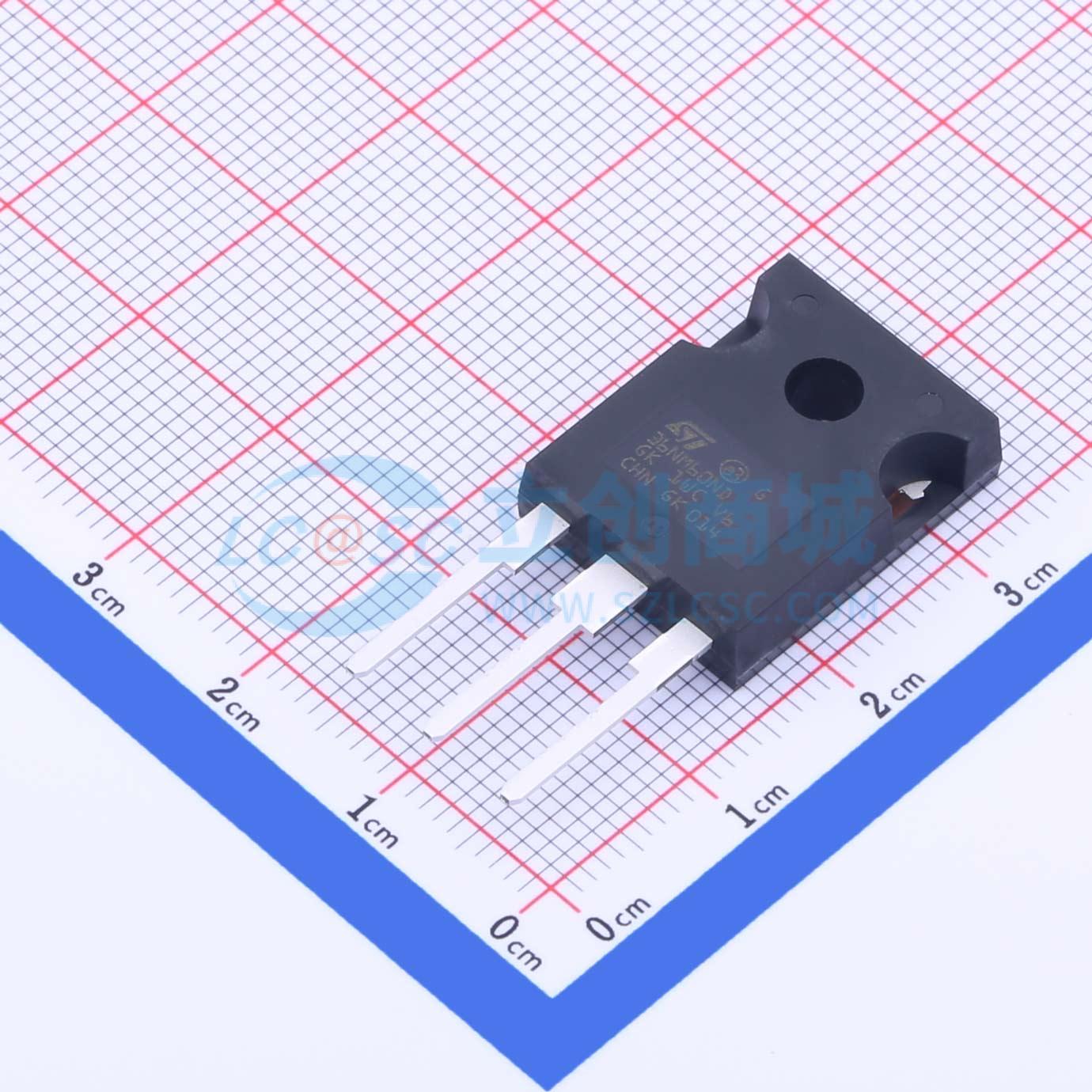 点击查看大图 STW36NM60ND实物图