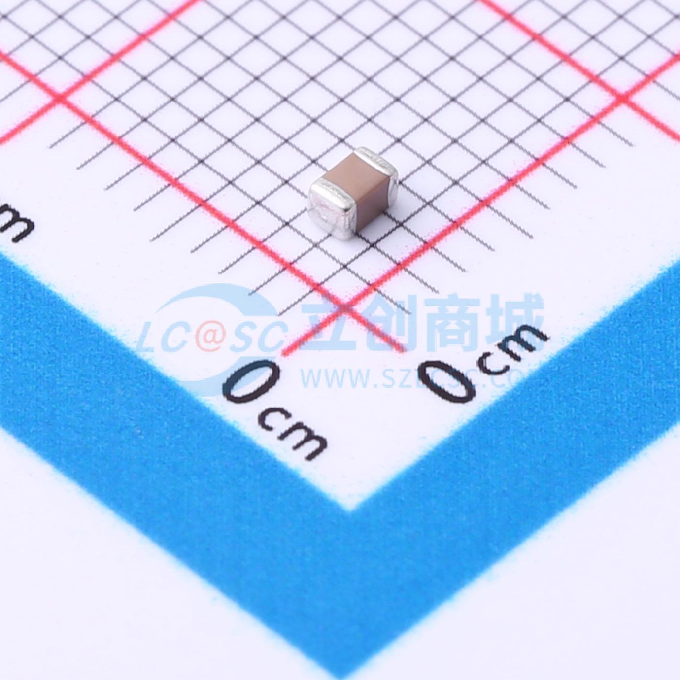 点击查看大图 TCC0805X5R225K500FT实物图