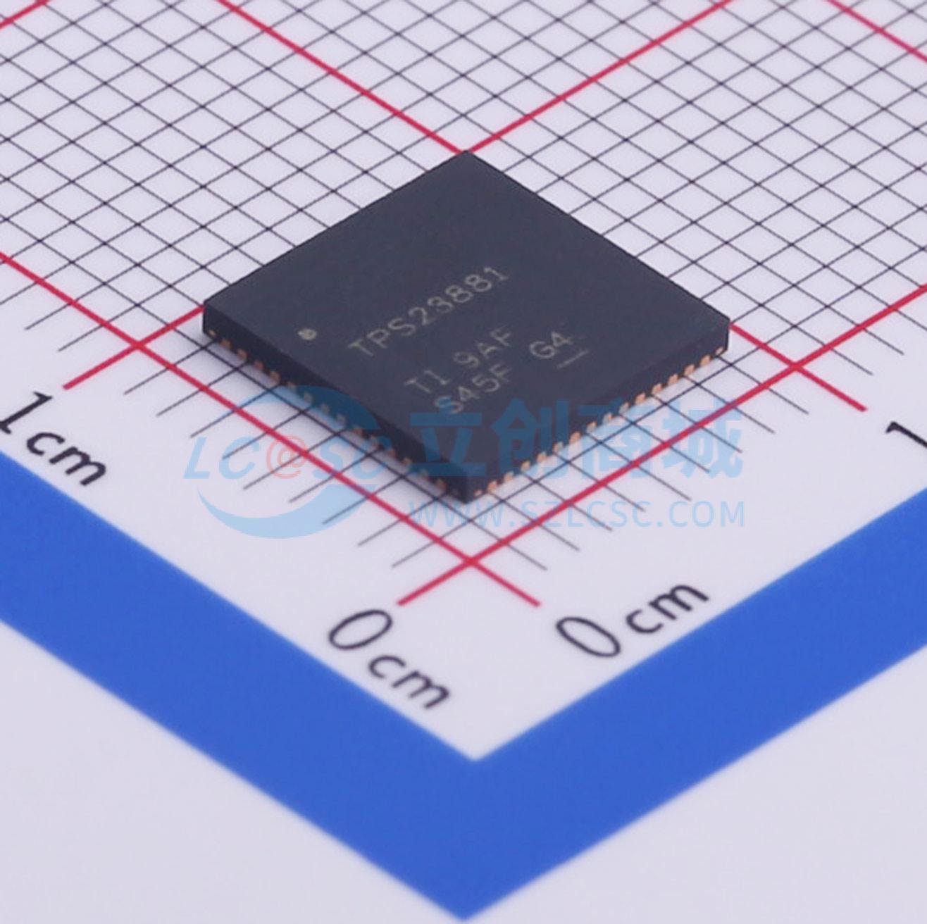 点击查看大图 TPS23881RTQR实物图