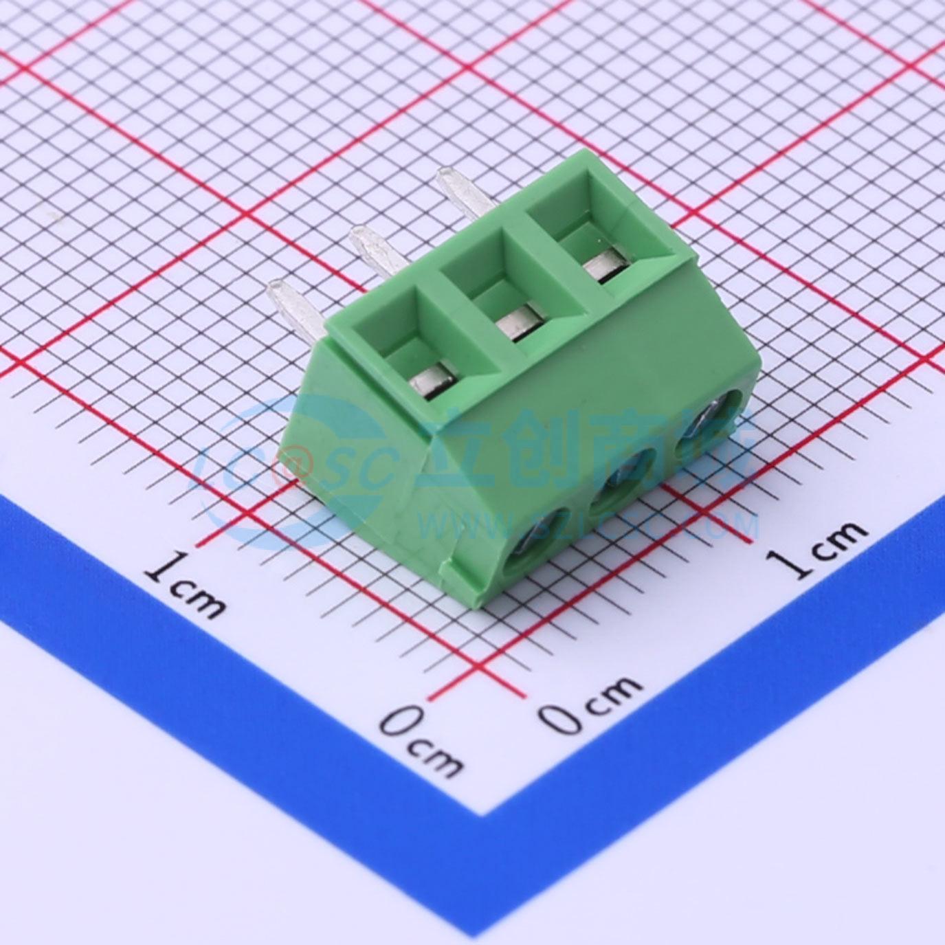 点击查看大图 WJ124-3.81-3P实物图