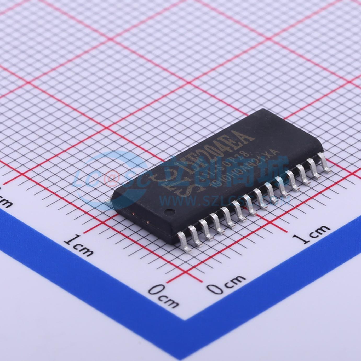 点击查看大图 STC15F204EA-35I-SOP28实物图