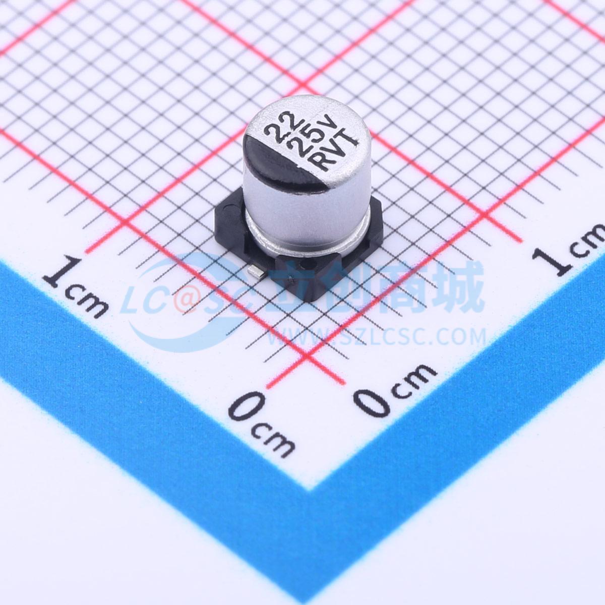 RVT1E220M0505实物图