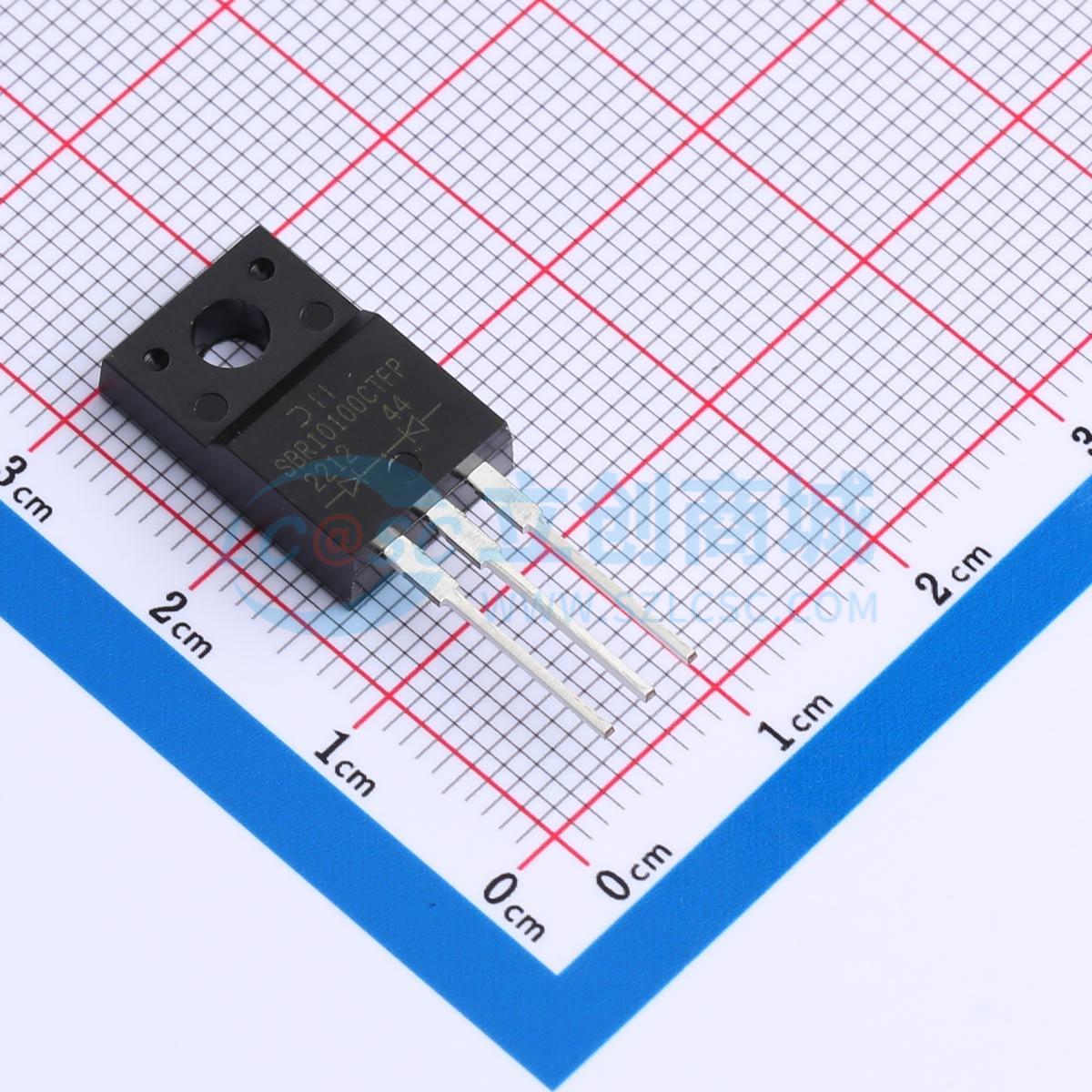 SBR10100CTFP实物图