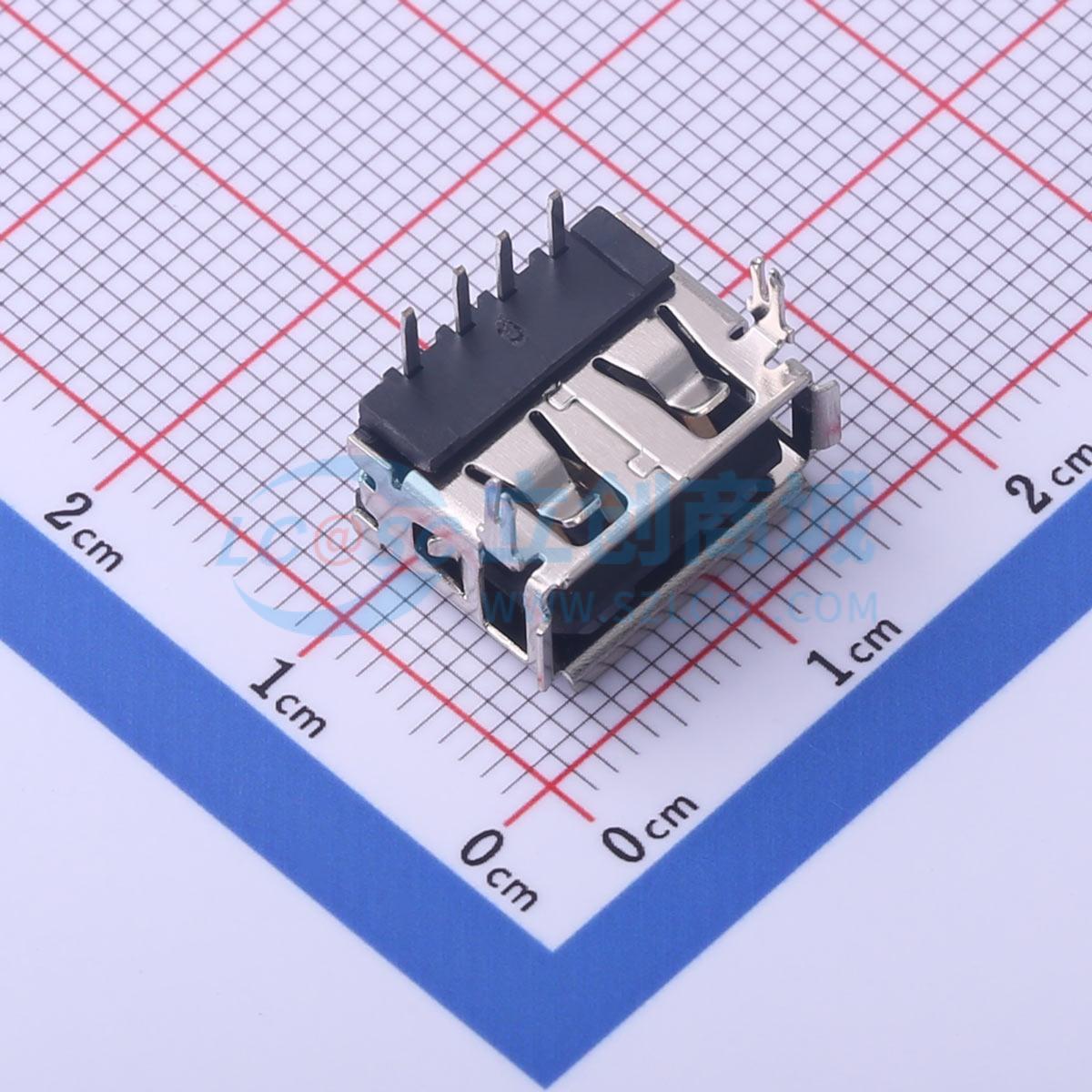 点击查看大图 A/F90度 B款10前两脚有卷边铁壳PBT黑胶实物图
