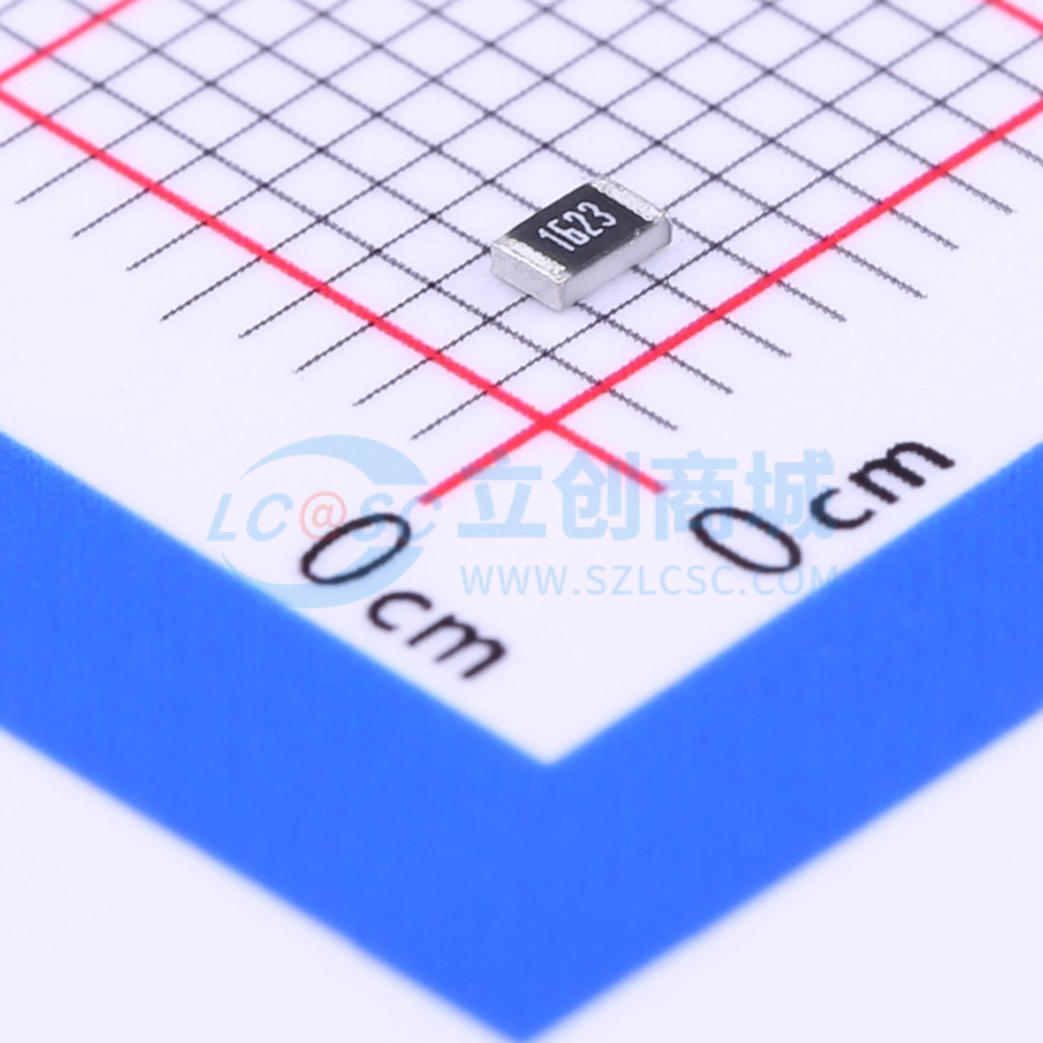 点击查看大图 0805W8F1623T5E实物图