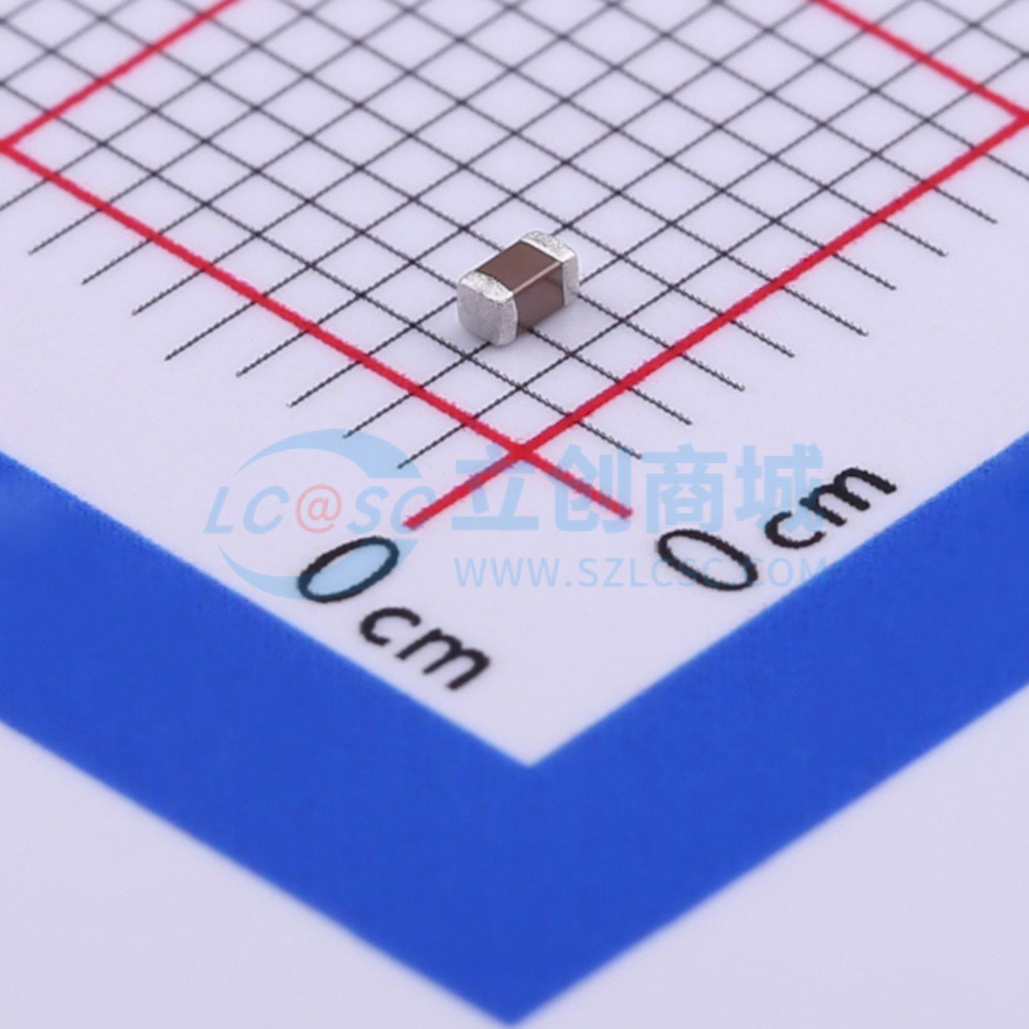 点击查看大图 CGA3E3X5R1H105KT0Y0N实物图