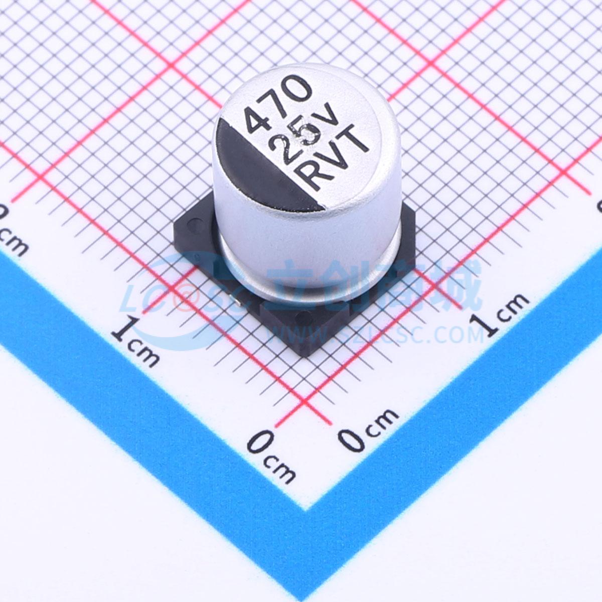 RVT1E471M1010实物图