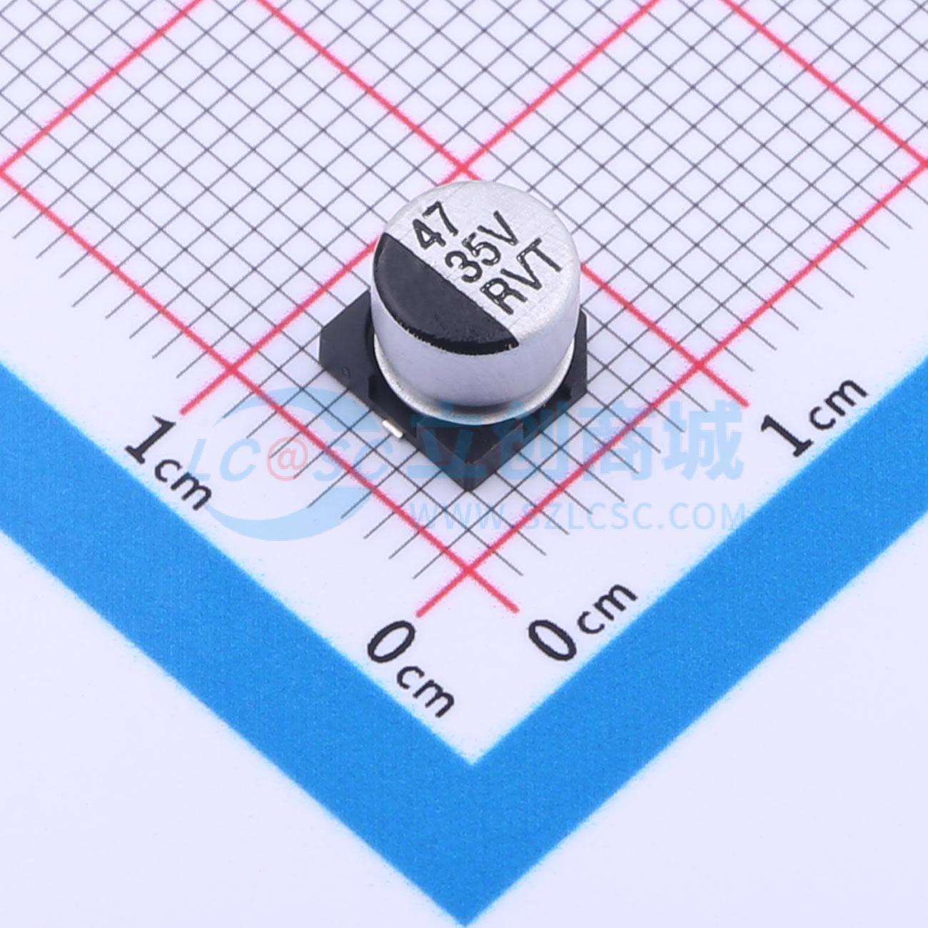 点击查看大图 RVT1V470M0605实物图