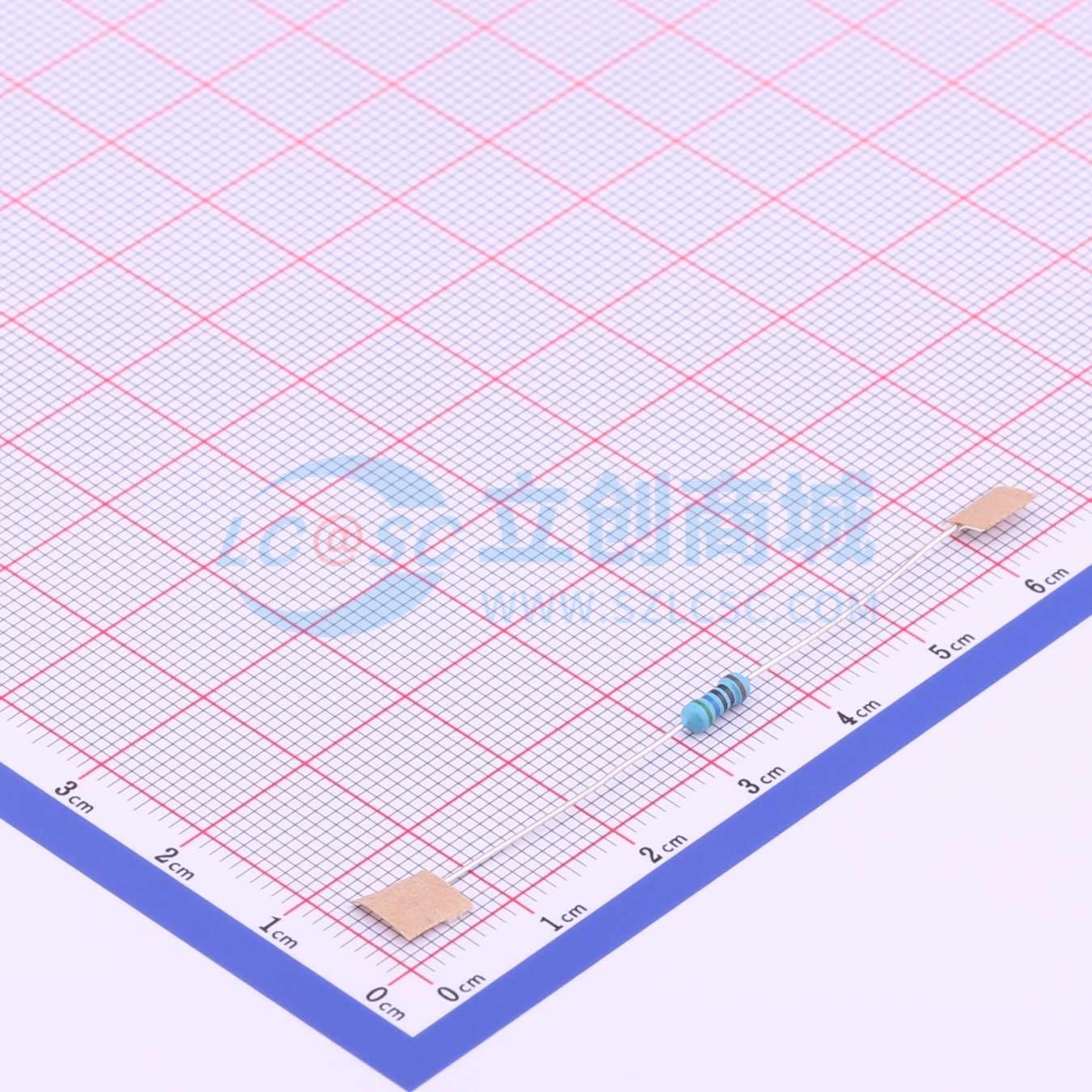 点击查看大图 MF1/2WS-560Ω±1% T实物图
