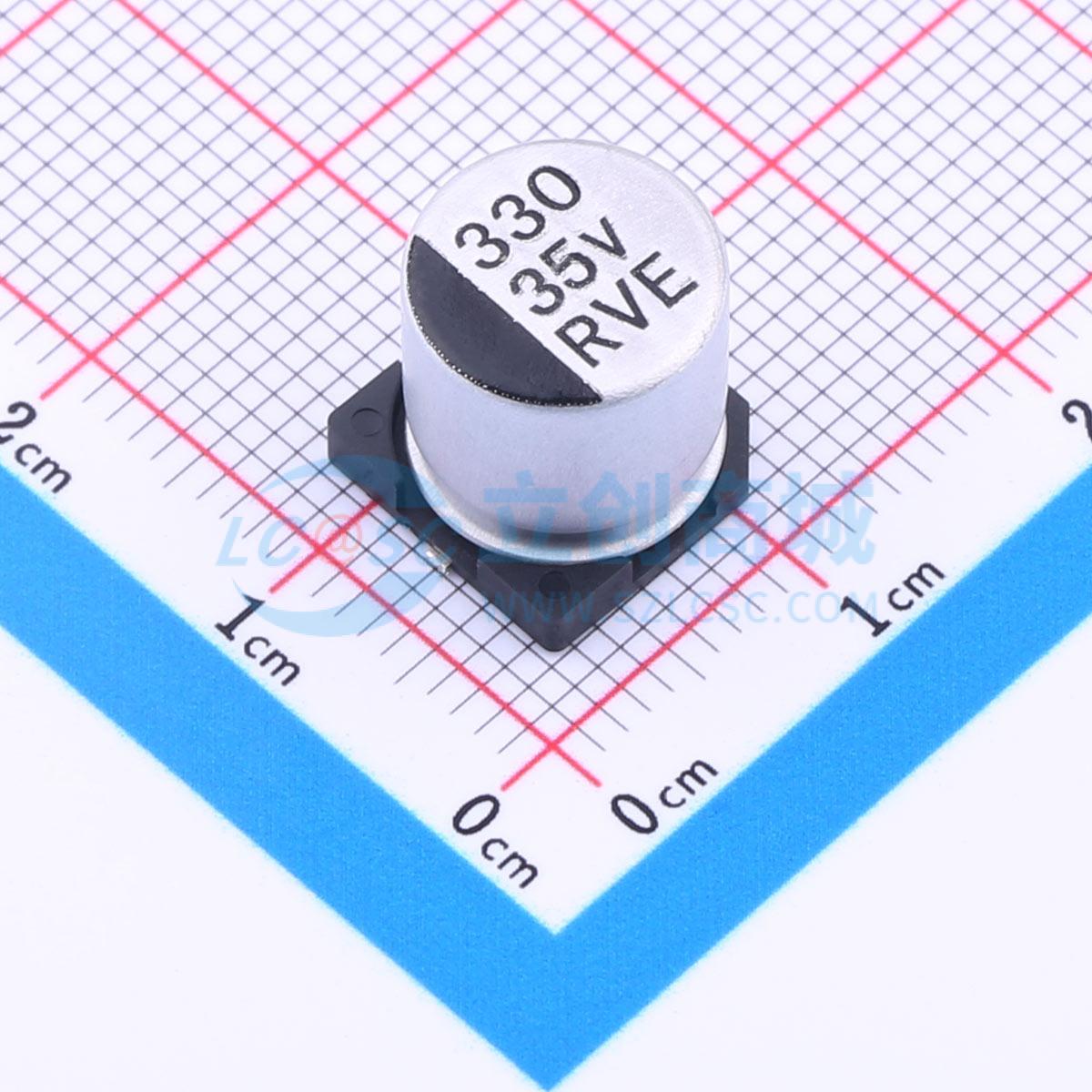 RVE1V331M1010实物图