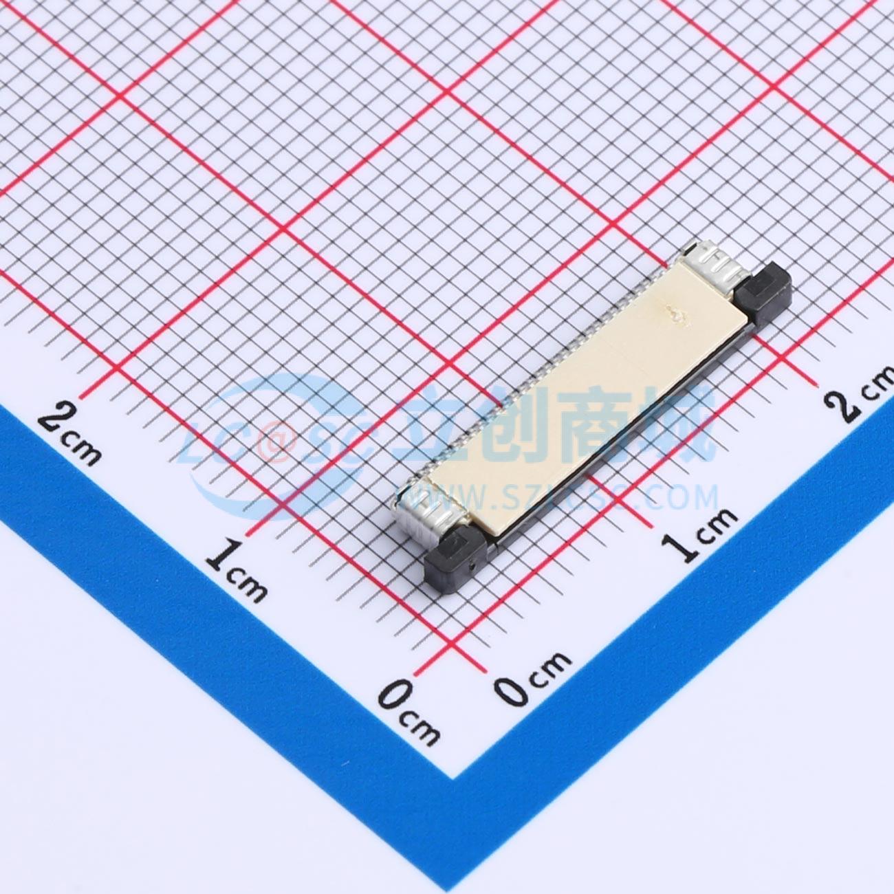 点击查看大图 F-FPC0M30P-A310实物图