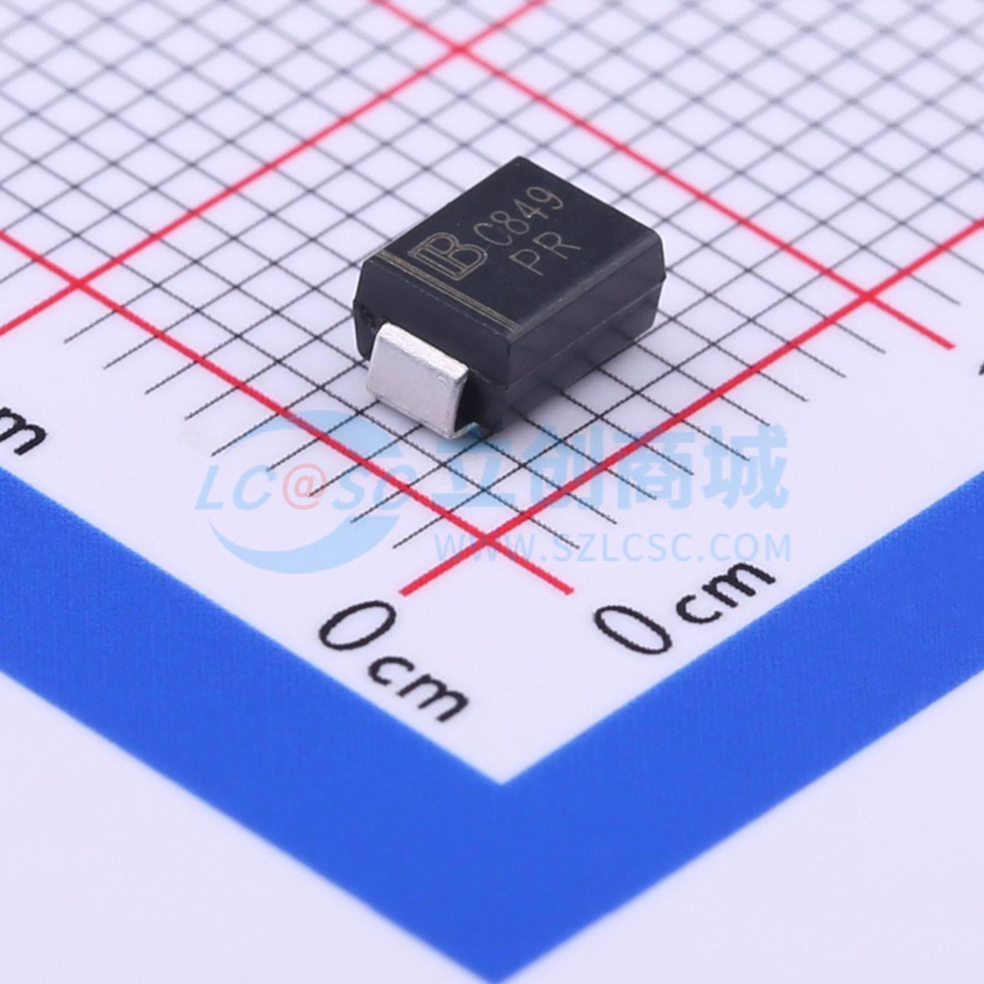 点击查看大图 SMBJ170A/TR13实物图