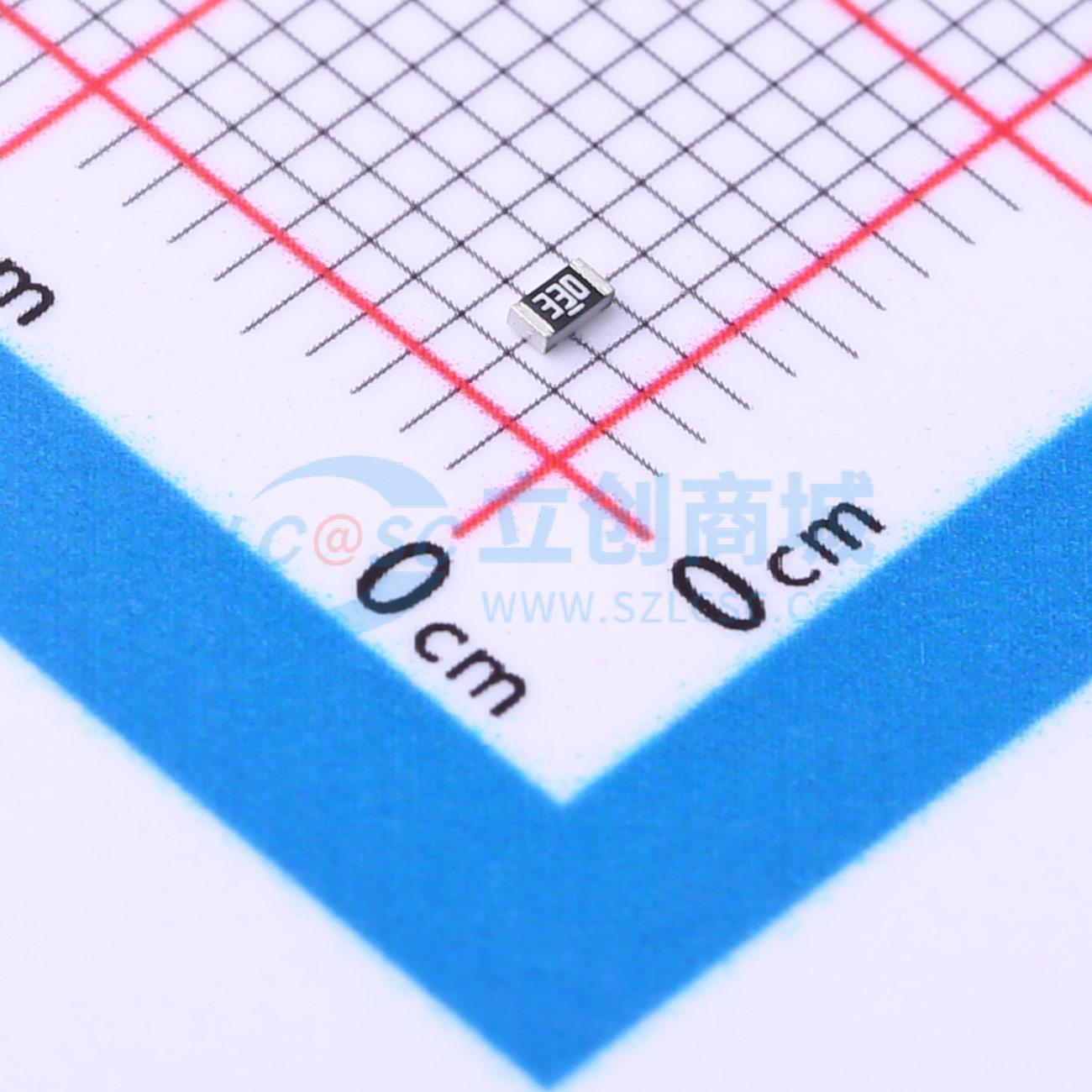 点击查看大图 RC0603FR-0733RL实物图