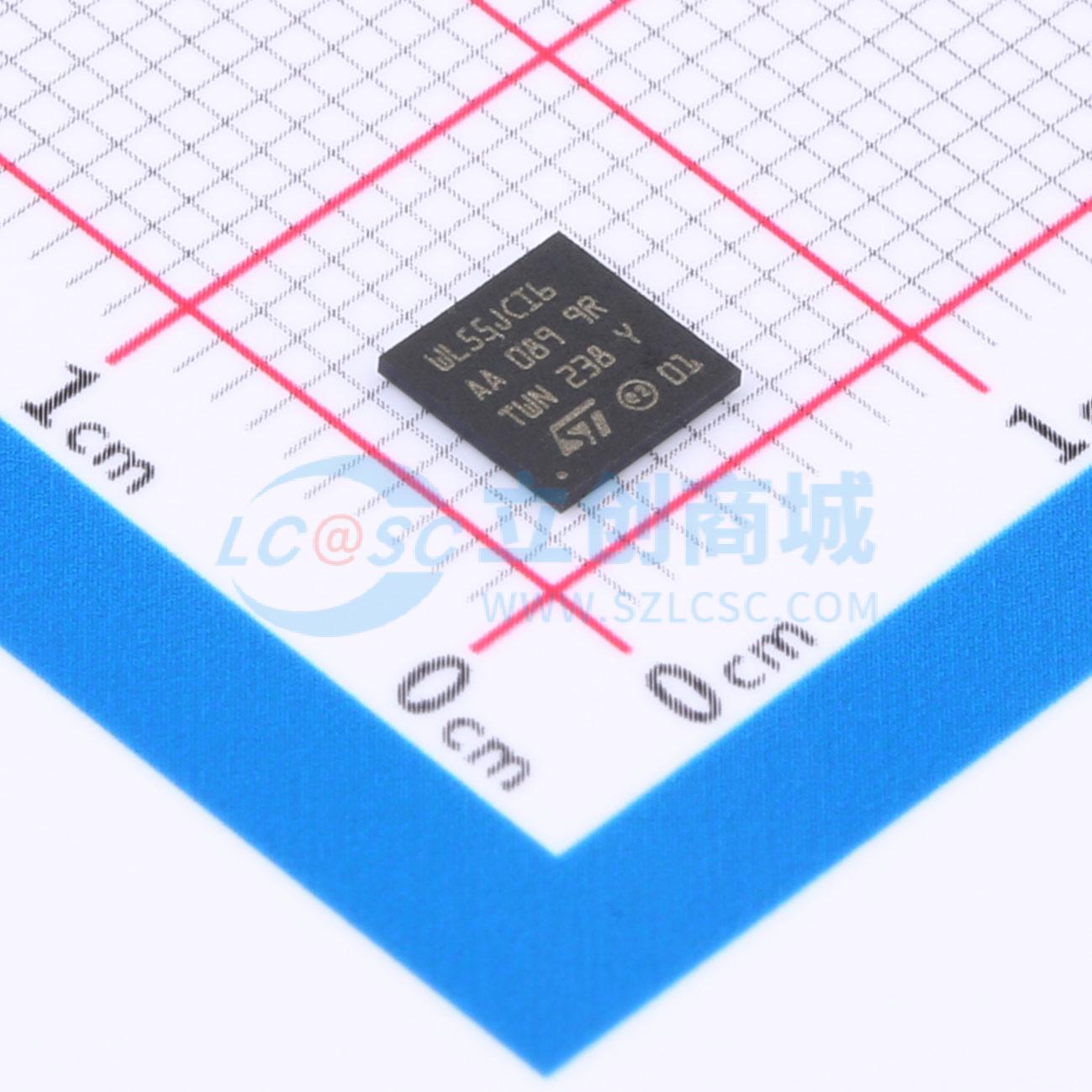 点击查看大图 STM32WL55JCI6实物图