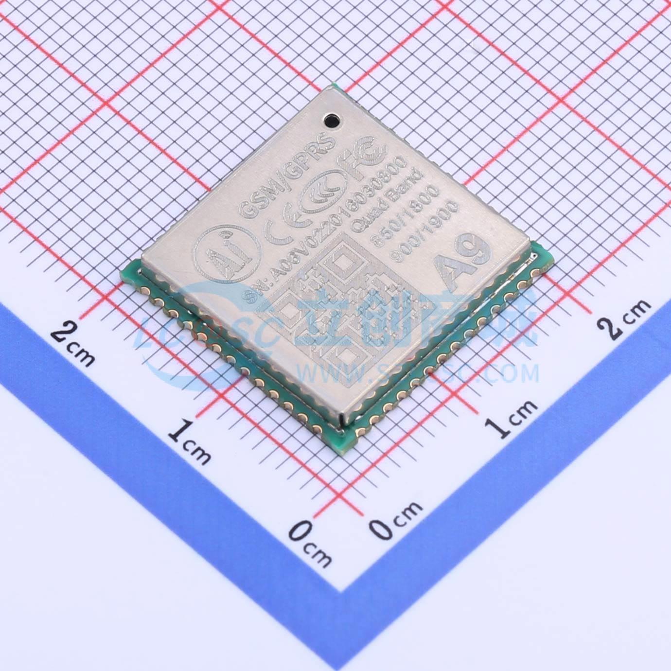 点击查看大图 A9 GSM/GPRS模块实物图