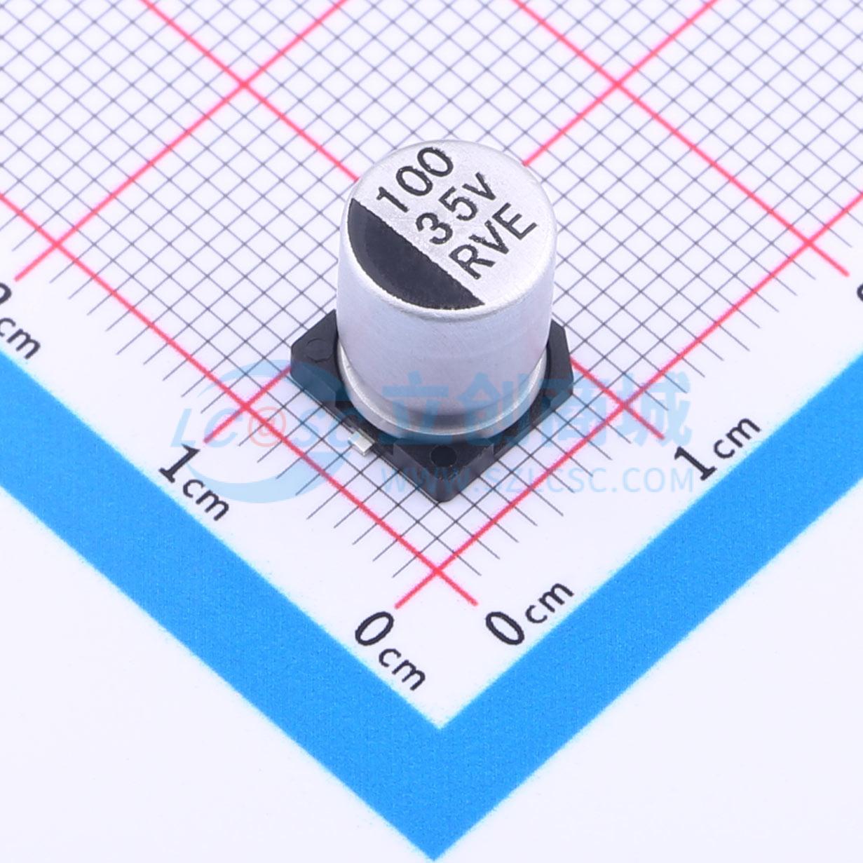 RVE1V101M0810实物图