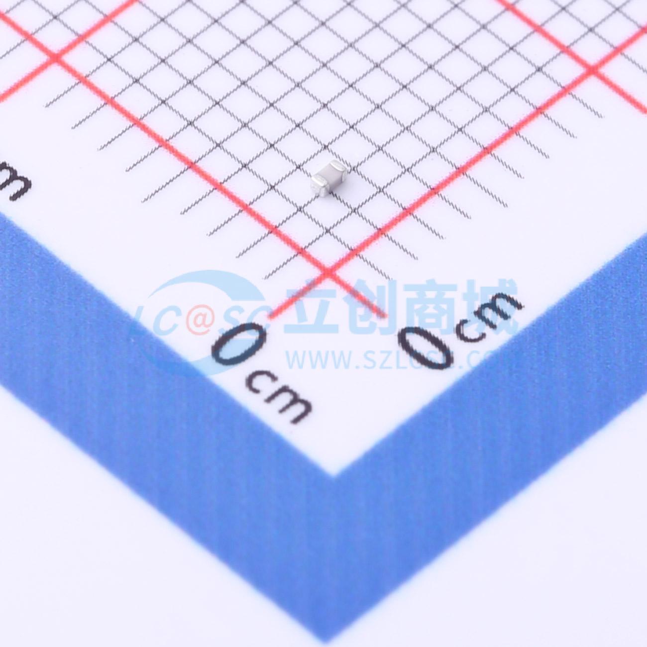 点击查看大图 GRM1555C1H1R5CA01D实物图