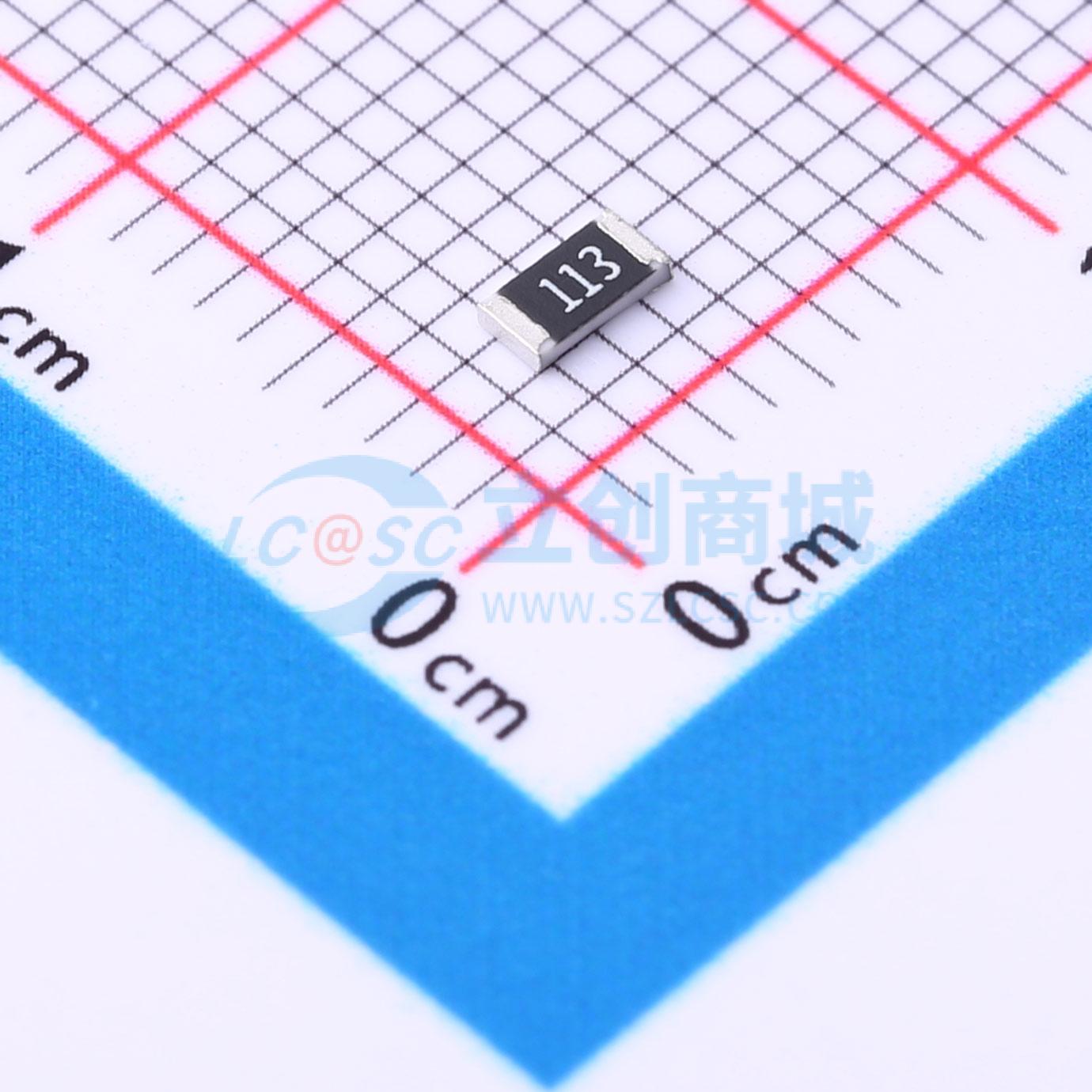 点击查看大图 CR1206J11K0P05Z实物图