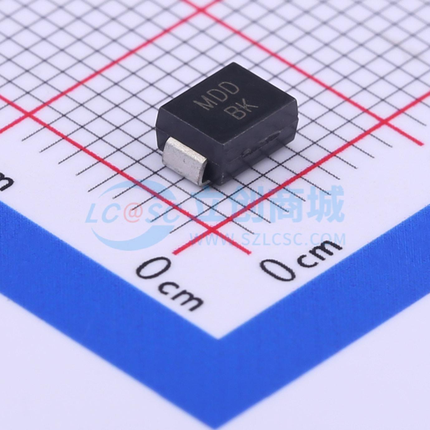 点击查看大图 SMBJ14CA实物图