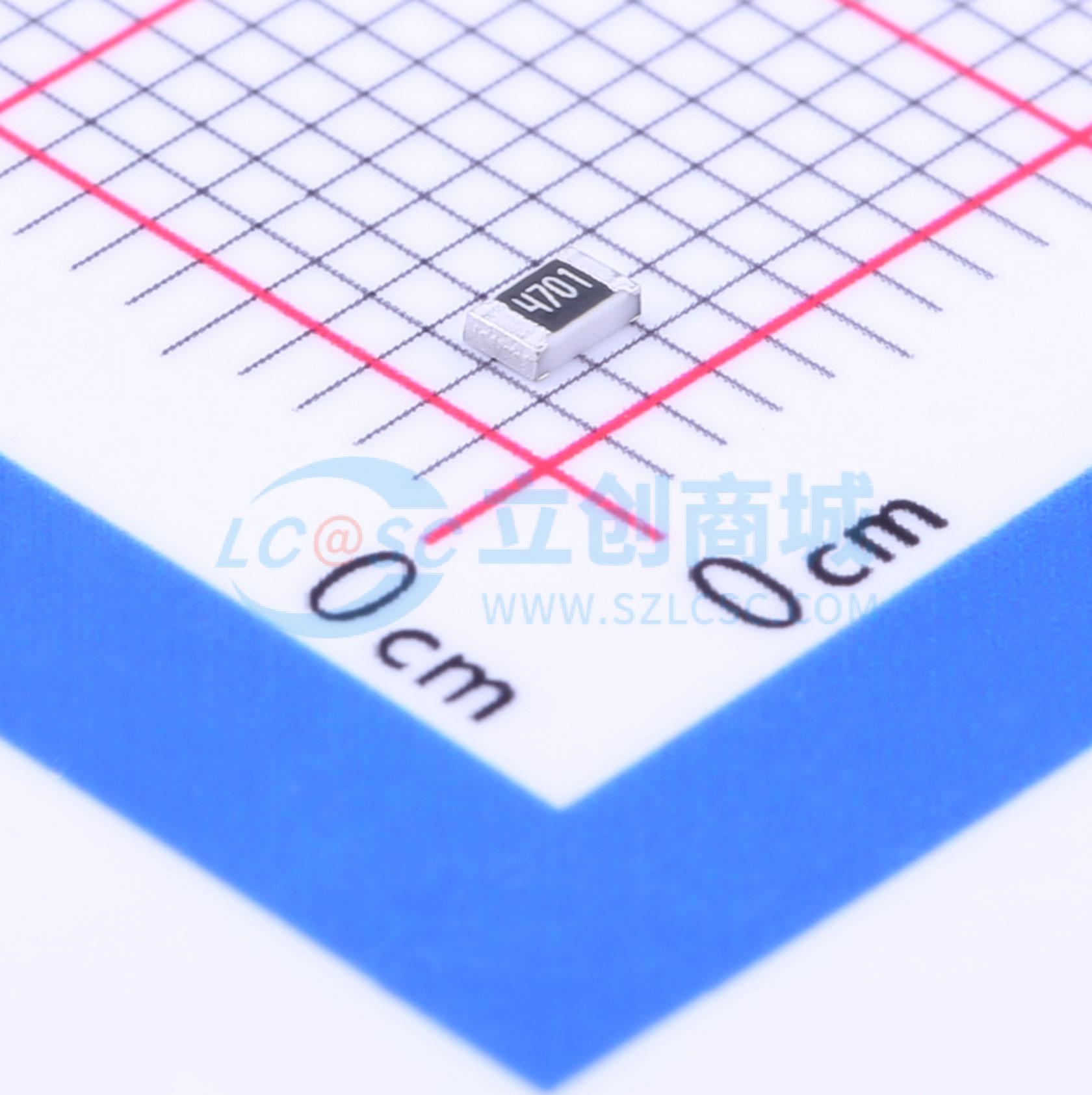 点击查看大图 MCSR08X4701FTL实物图