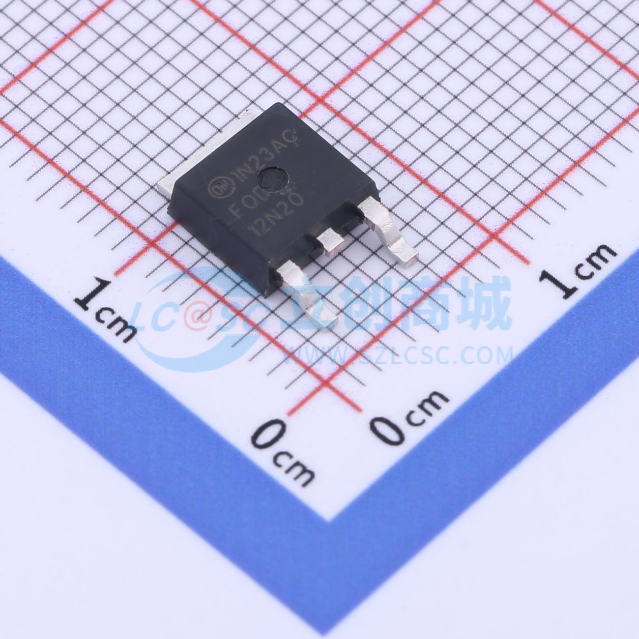 点击查看大图 FQD12N20TM实物图