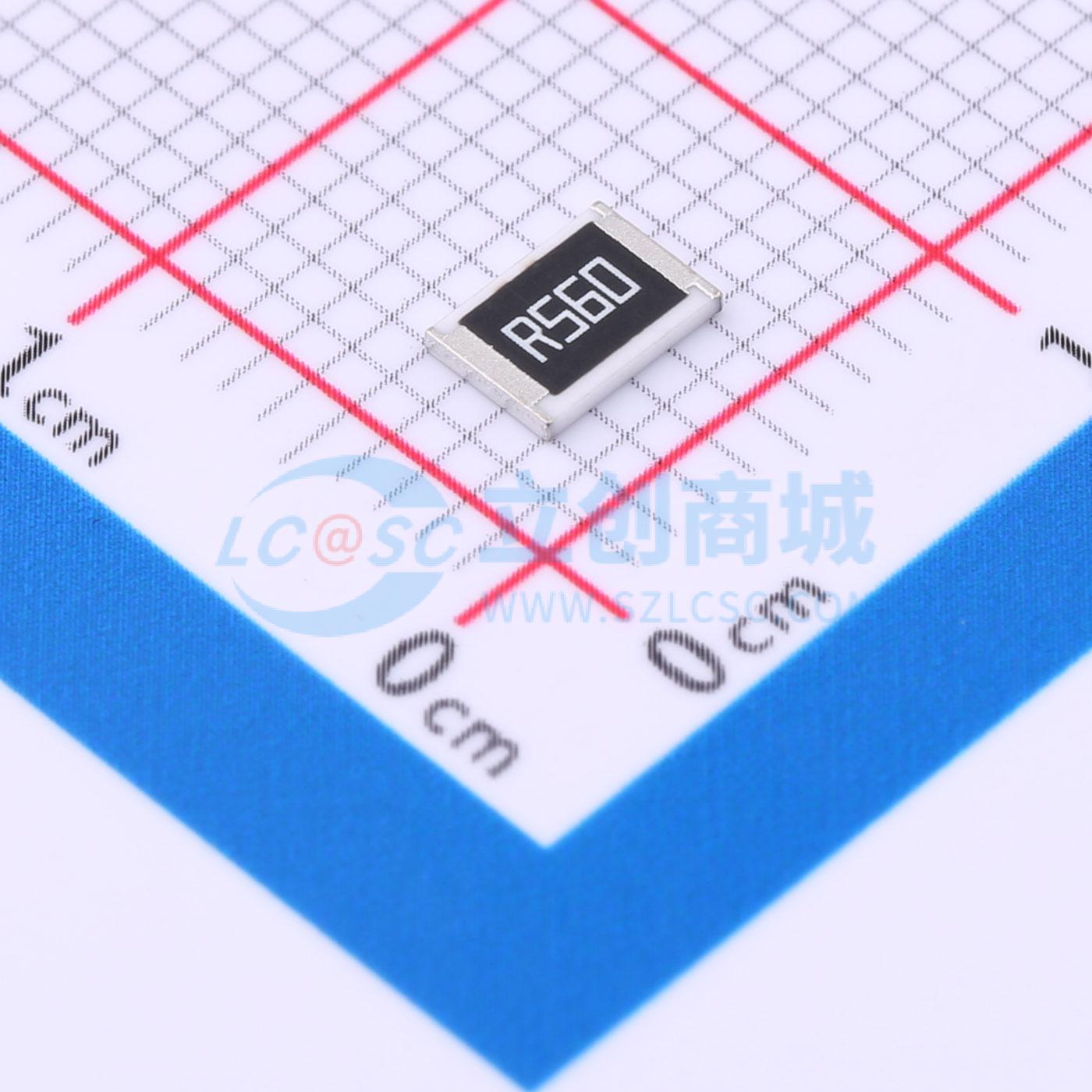 点击查看大图 FRL1812JR560TS实物图