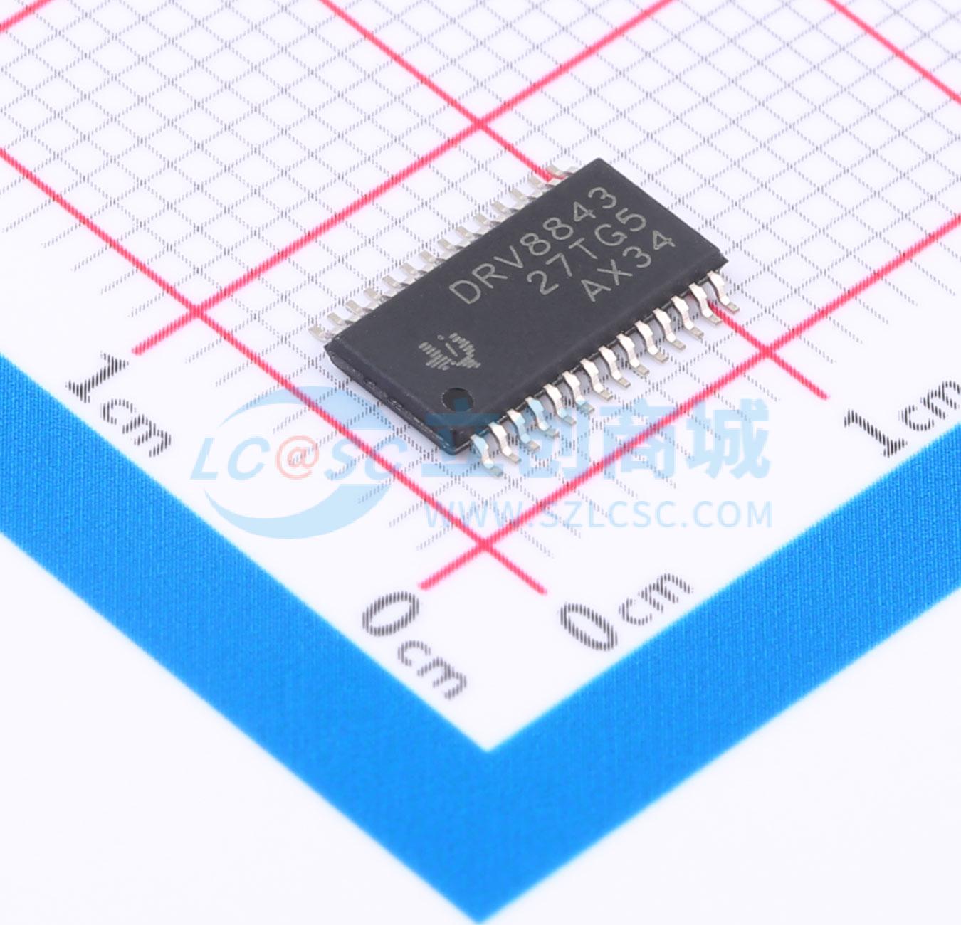 点击查看大图 DRV8843PWPR实物图