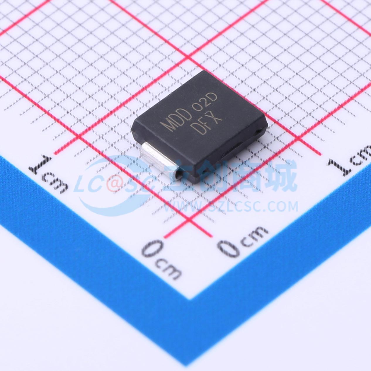 点击查看大图 SMDJ48CA实物图