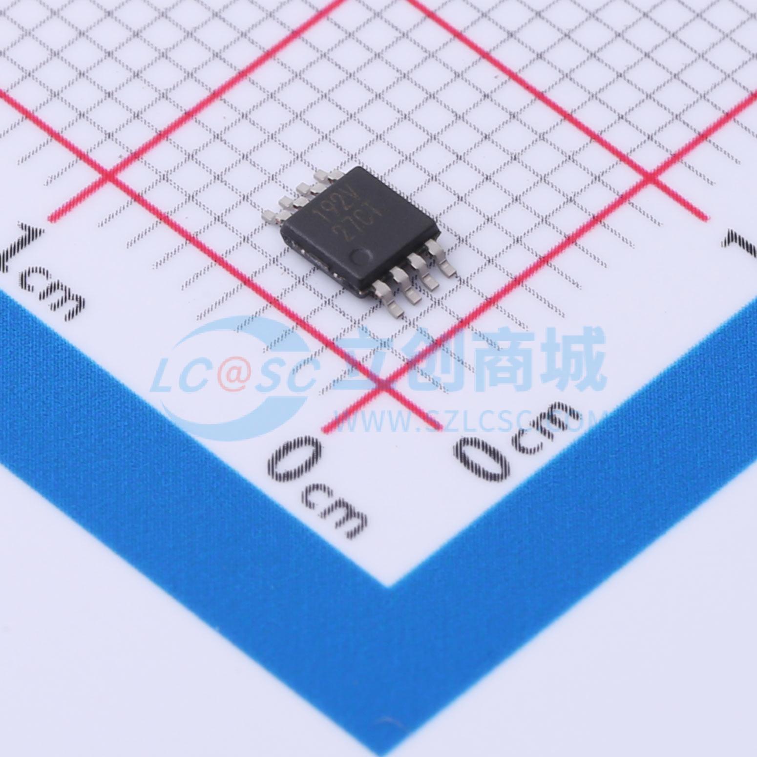 点击查看大图 TLV9062QDGKRQ1实物图