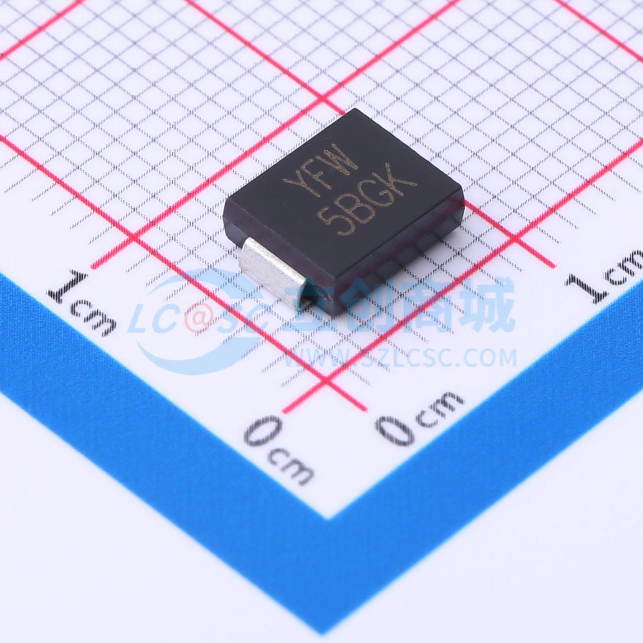 点击查看大图 5.0SMDJ60CA实物图