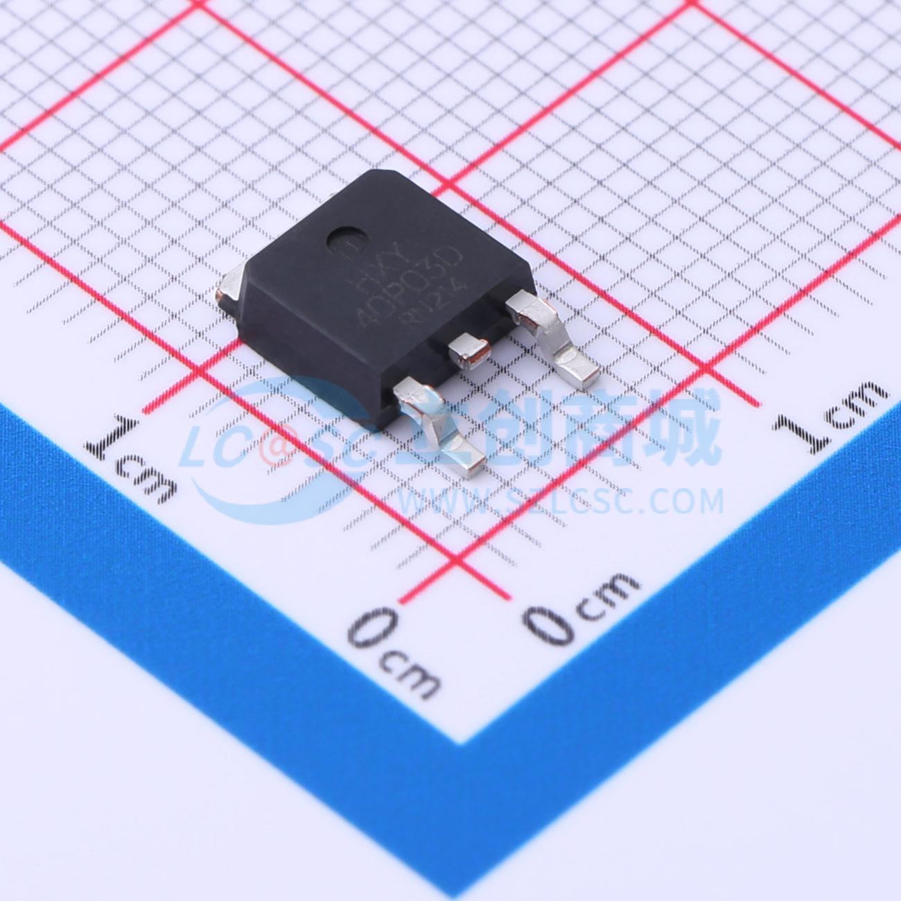 点击查看大图 HXY40P03D实物图
