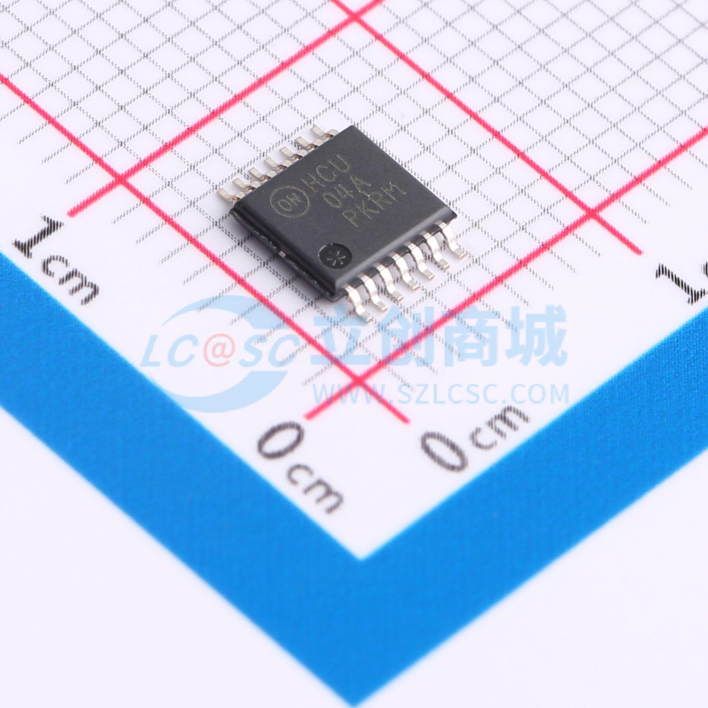 点击查看大图 MM74HCU04MTCX实物图