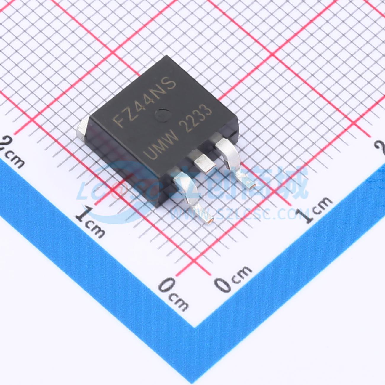 点击查看大图 IRFZ44NS(UMW)实物图