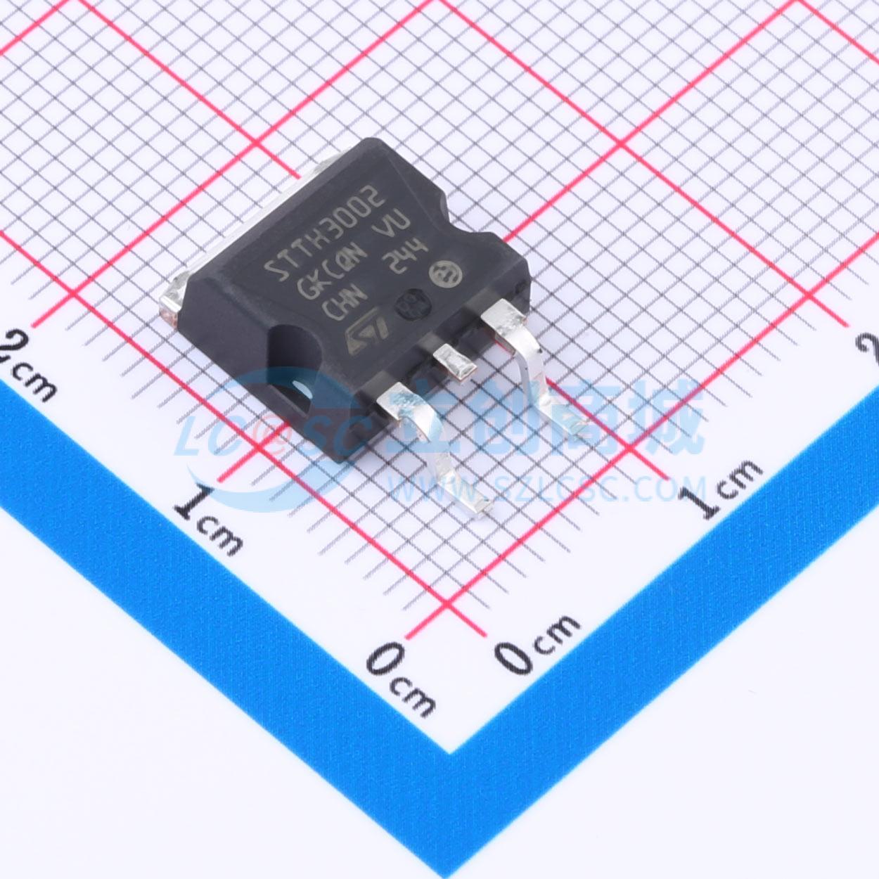STTH3002G-TR实物图