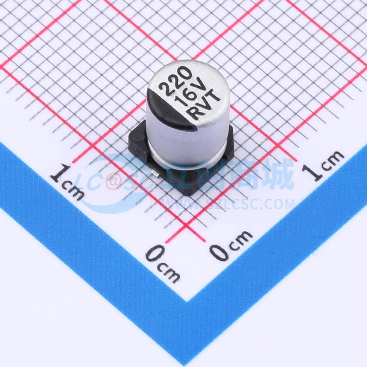 点击查看大图 CE1C227M4S5QTA0VRJ0实物图